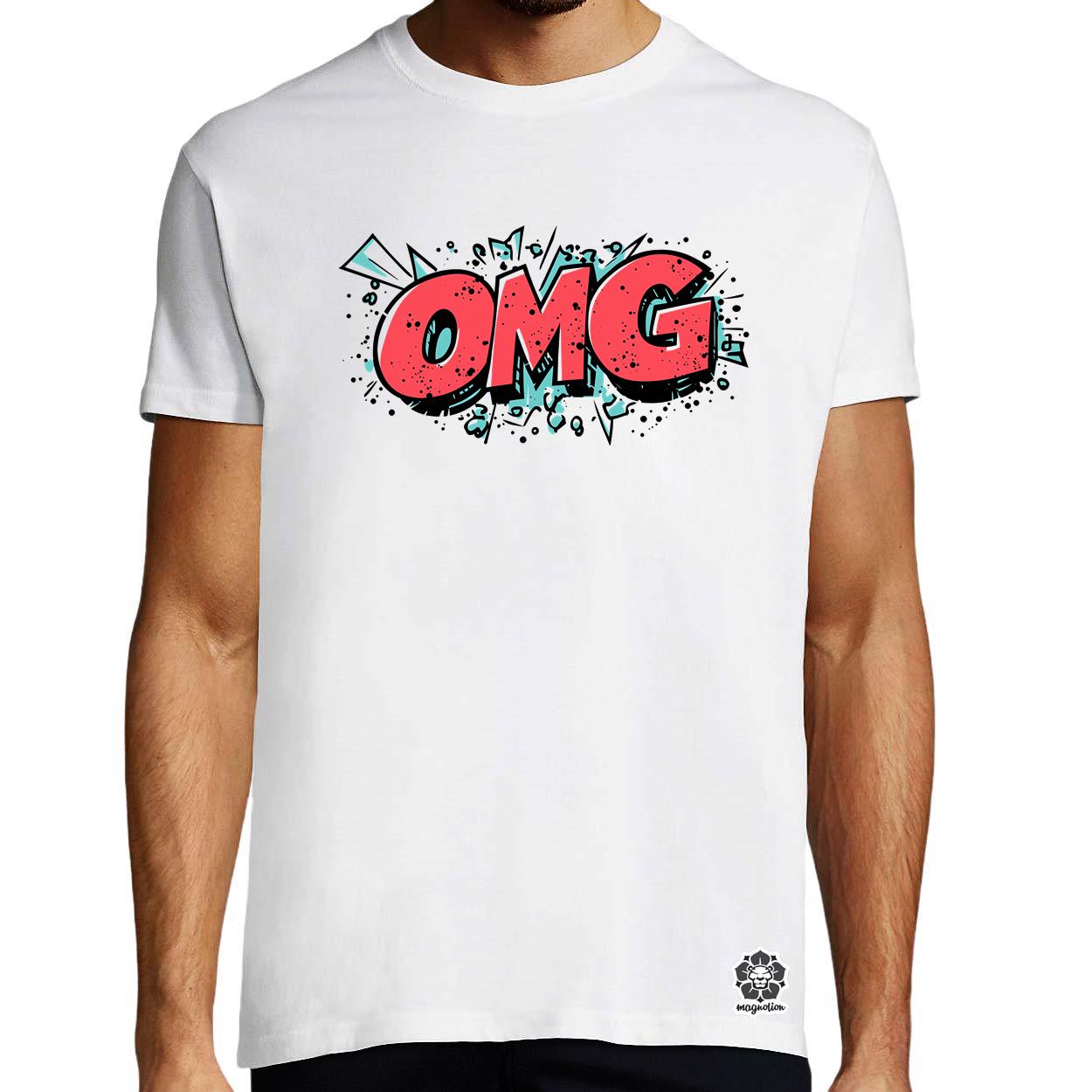 OMG v8 egyedi póló 
