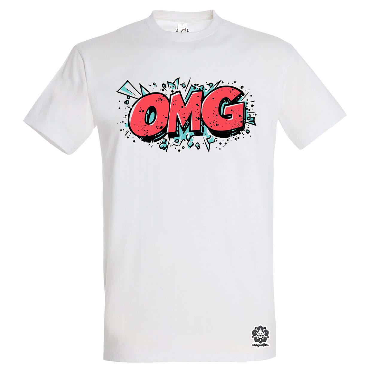 OMG v8 egyedi póló 