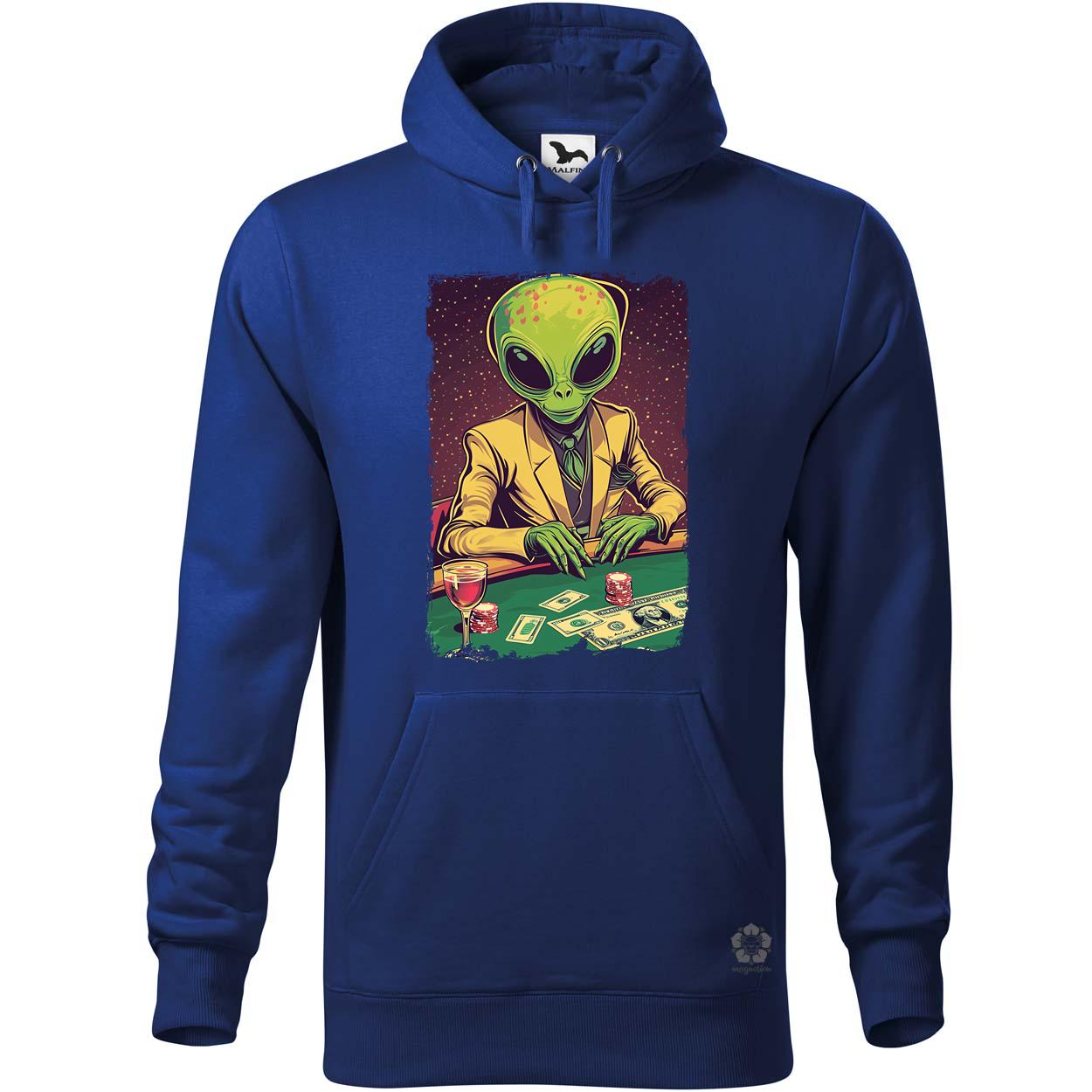 Alien póker v1 egyedi  pulóver 