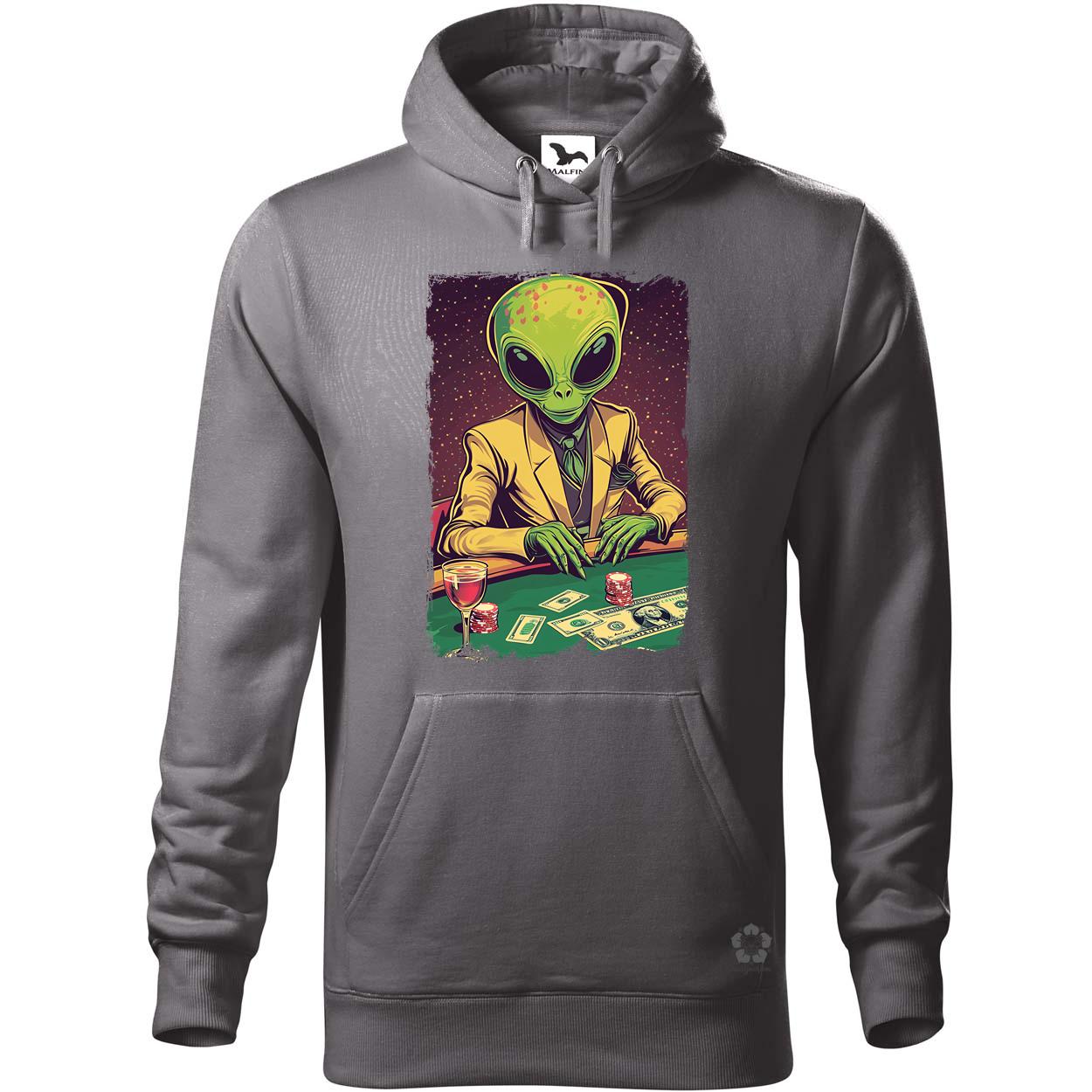 Alien póker v1 egyedi  pulóver 