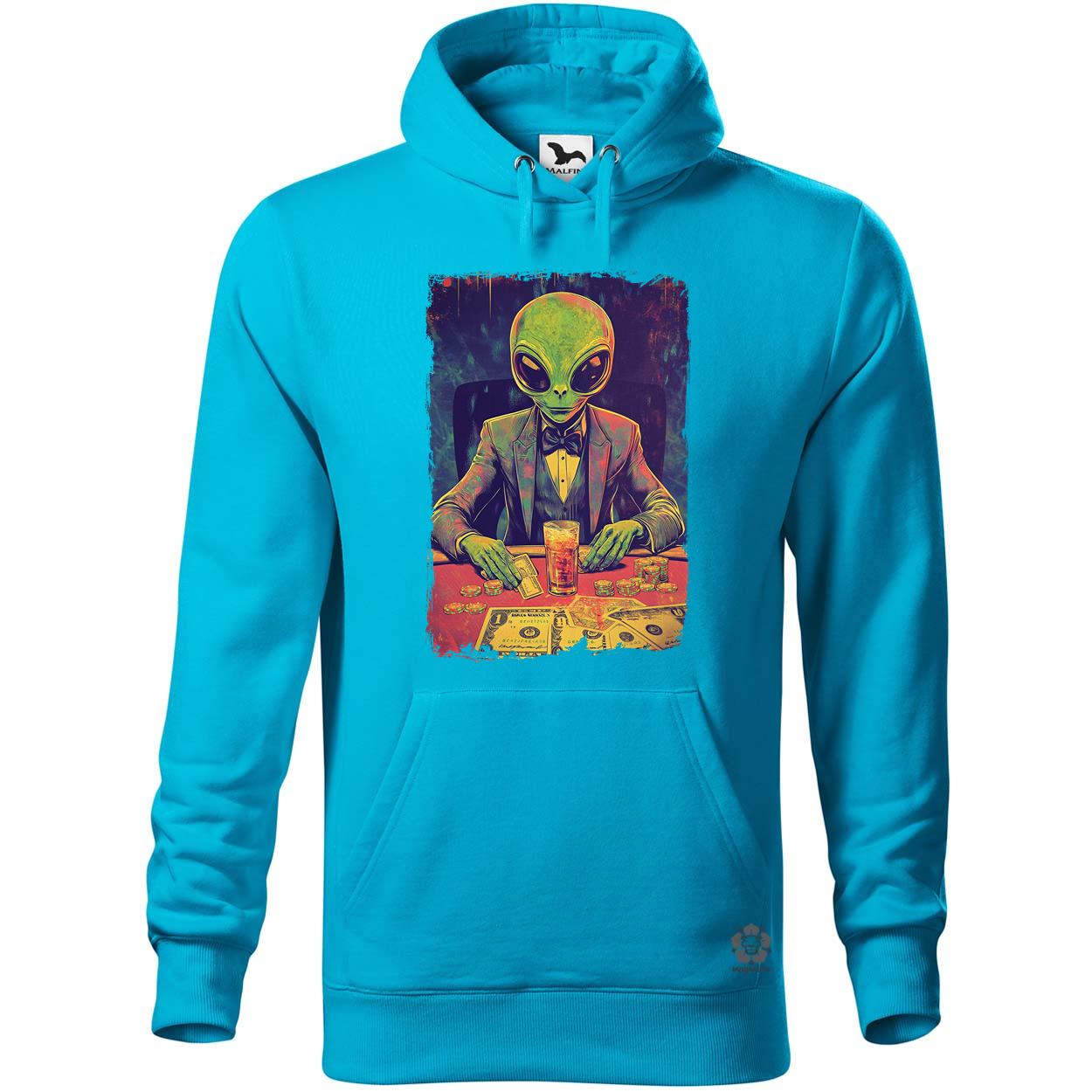 Alien póker v4 egyedi  pulóver 