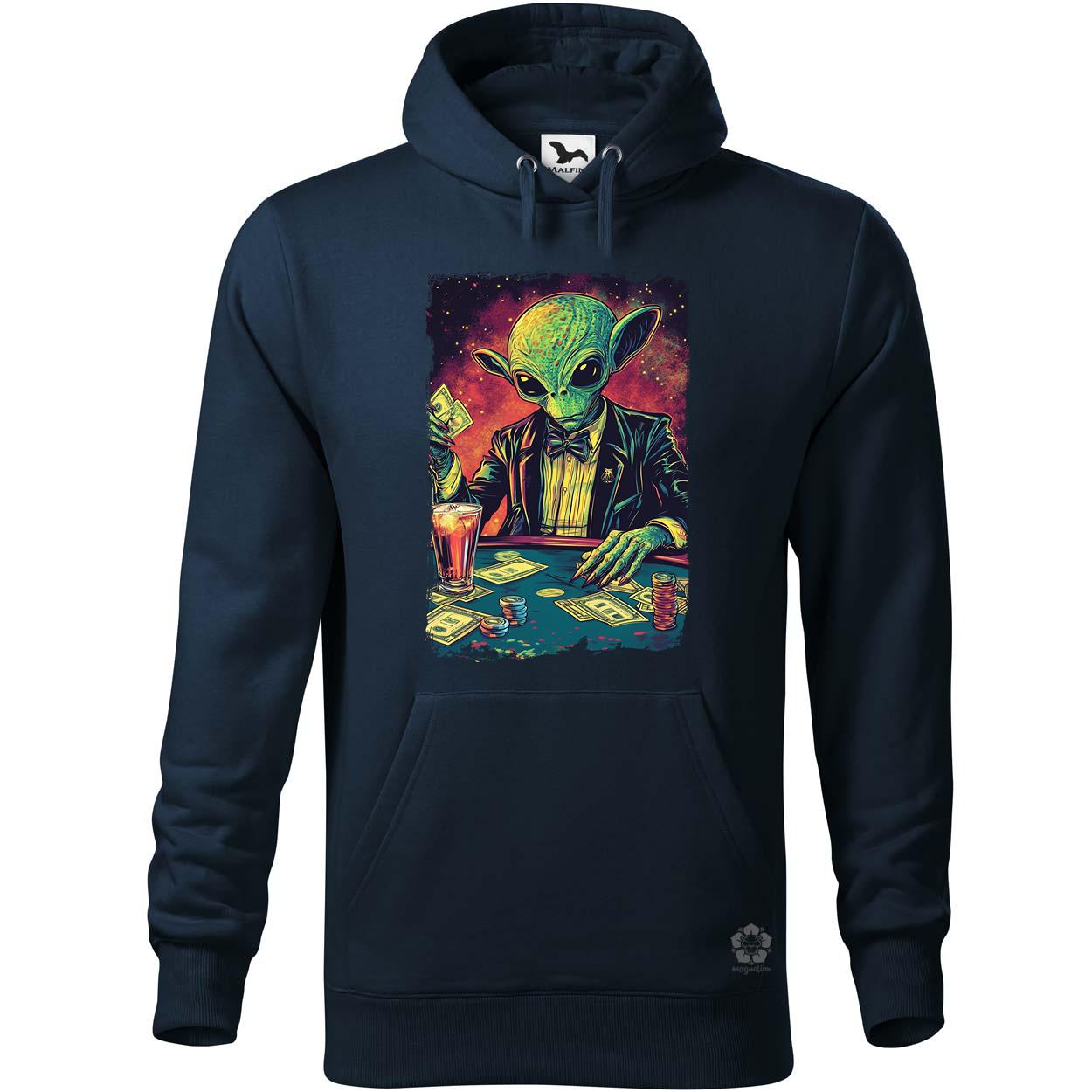 Alien póker v5 egyedi  pulóver 