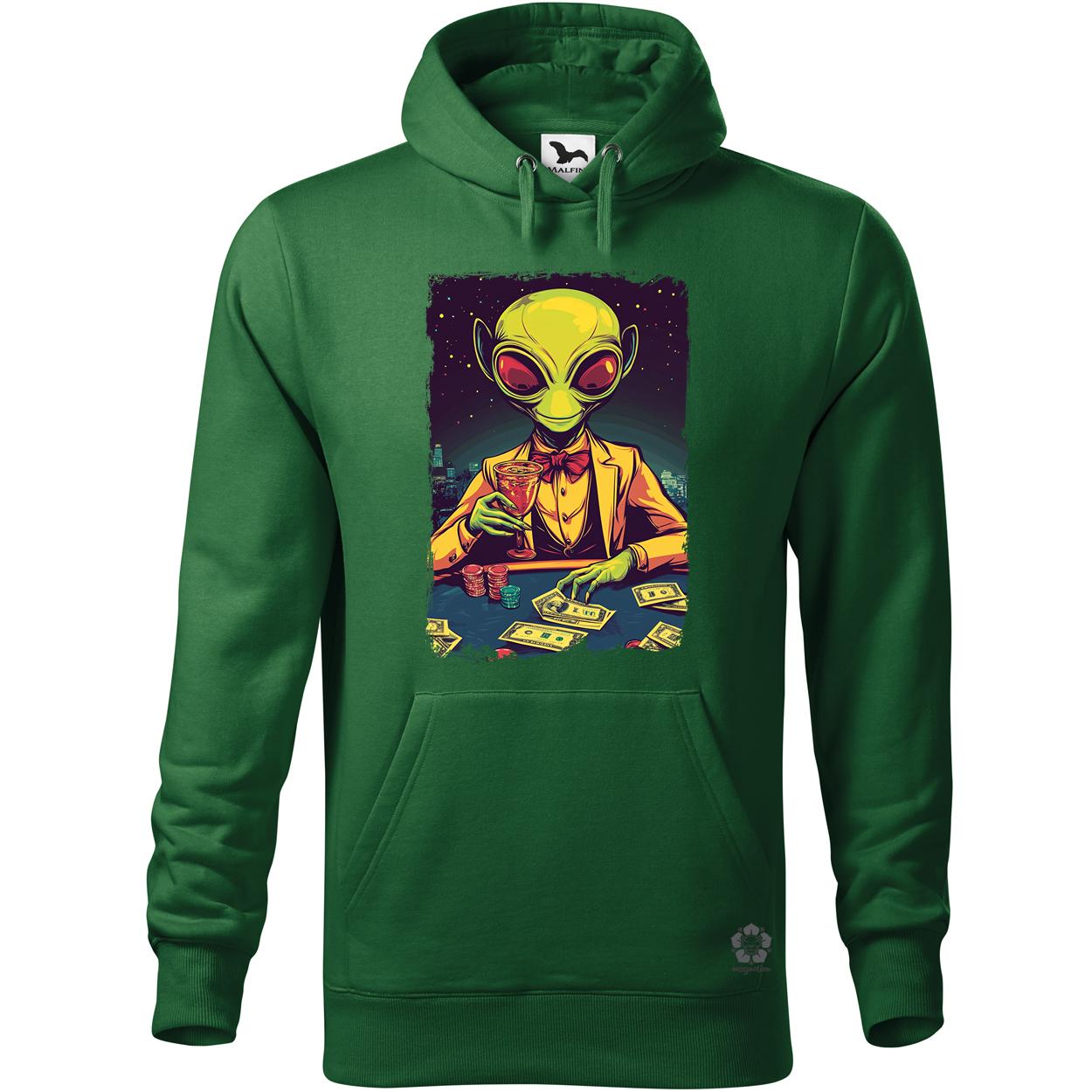 Alien póker v7 egyedi  pulóver 