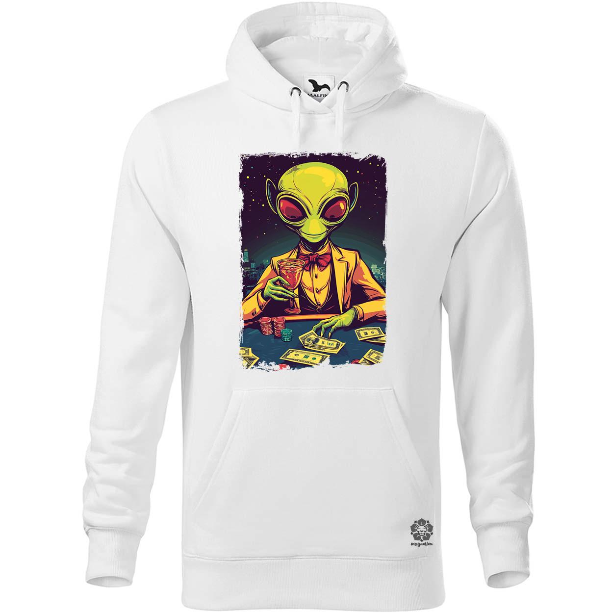 Alien póker v7 egyedi  pulóver 
