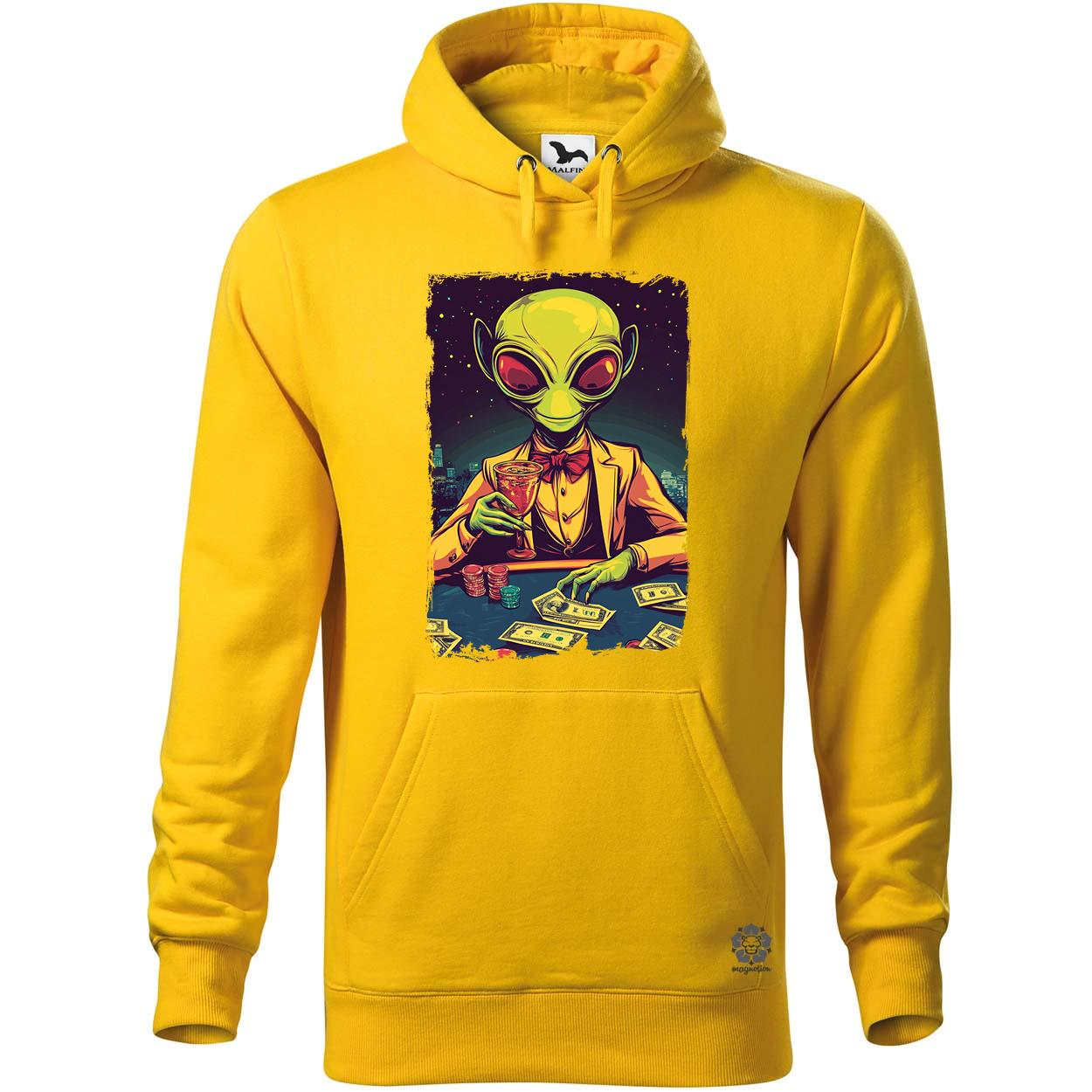 Alien póker v7 egyedi  pulóver 