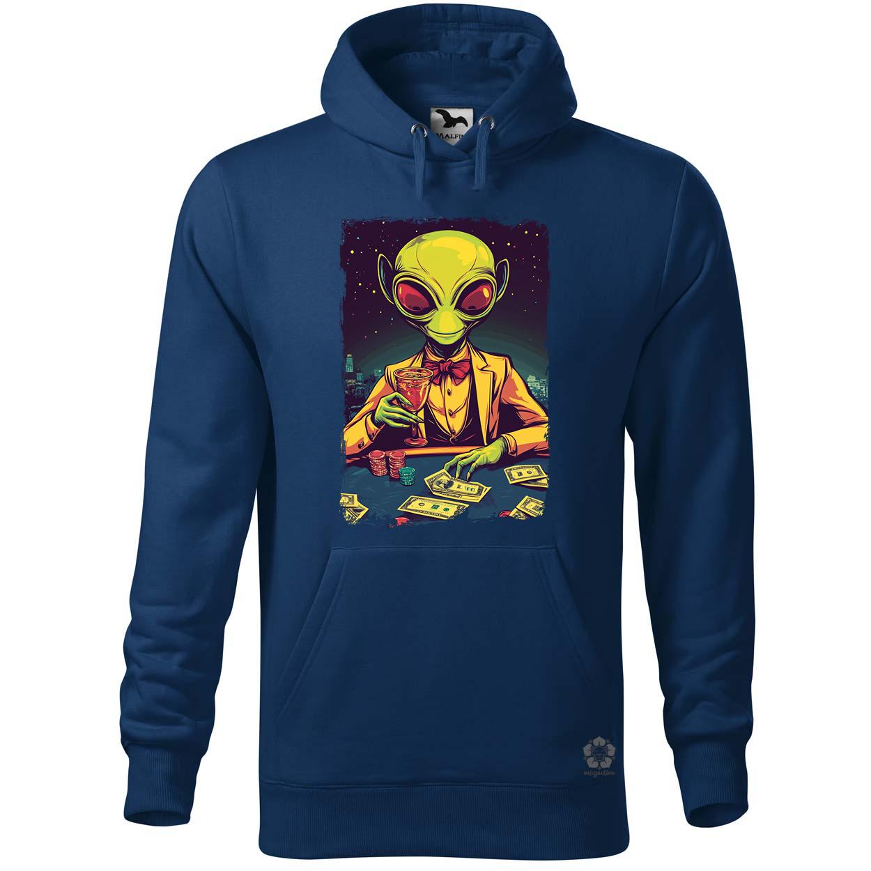 Alien póker v7 egyedi  pulóver 
