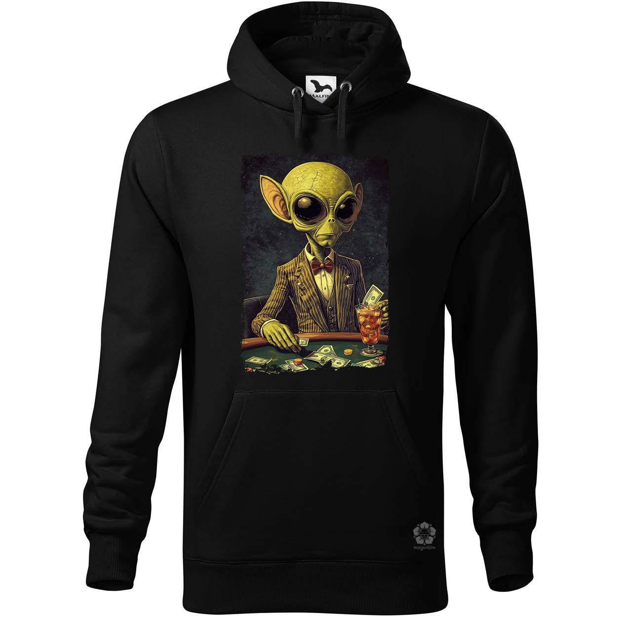 Alien póker v8 egyedi  pulóver 
