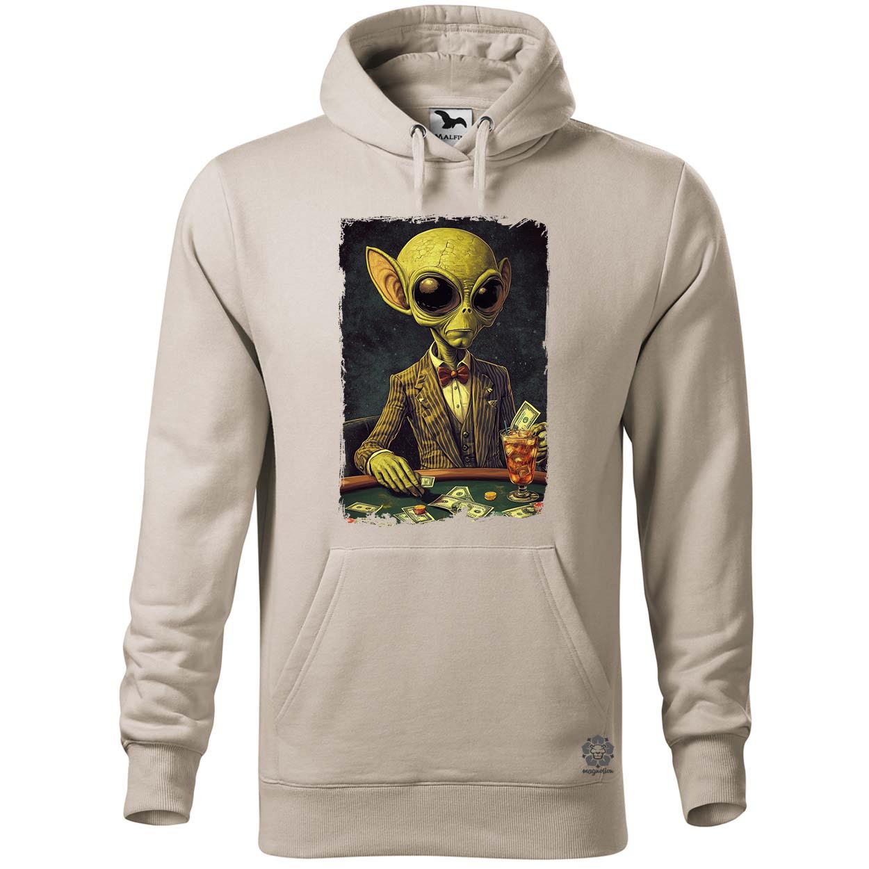 Alien póker v8 egyedi  pulóver 