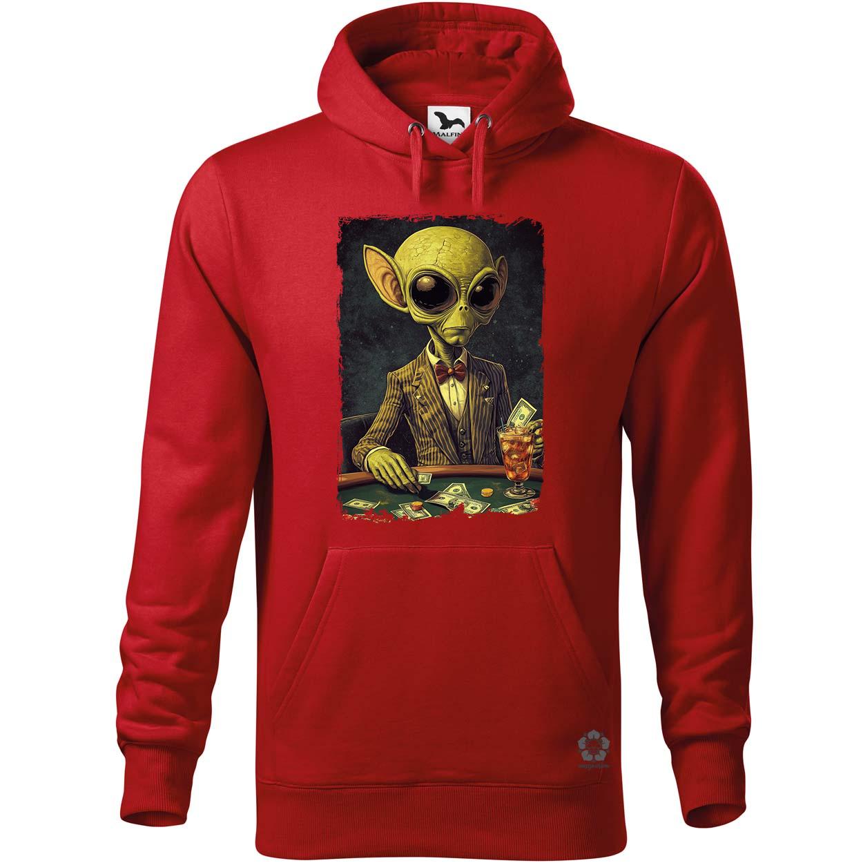 Alien póker v8 egyedi  pulóver 