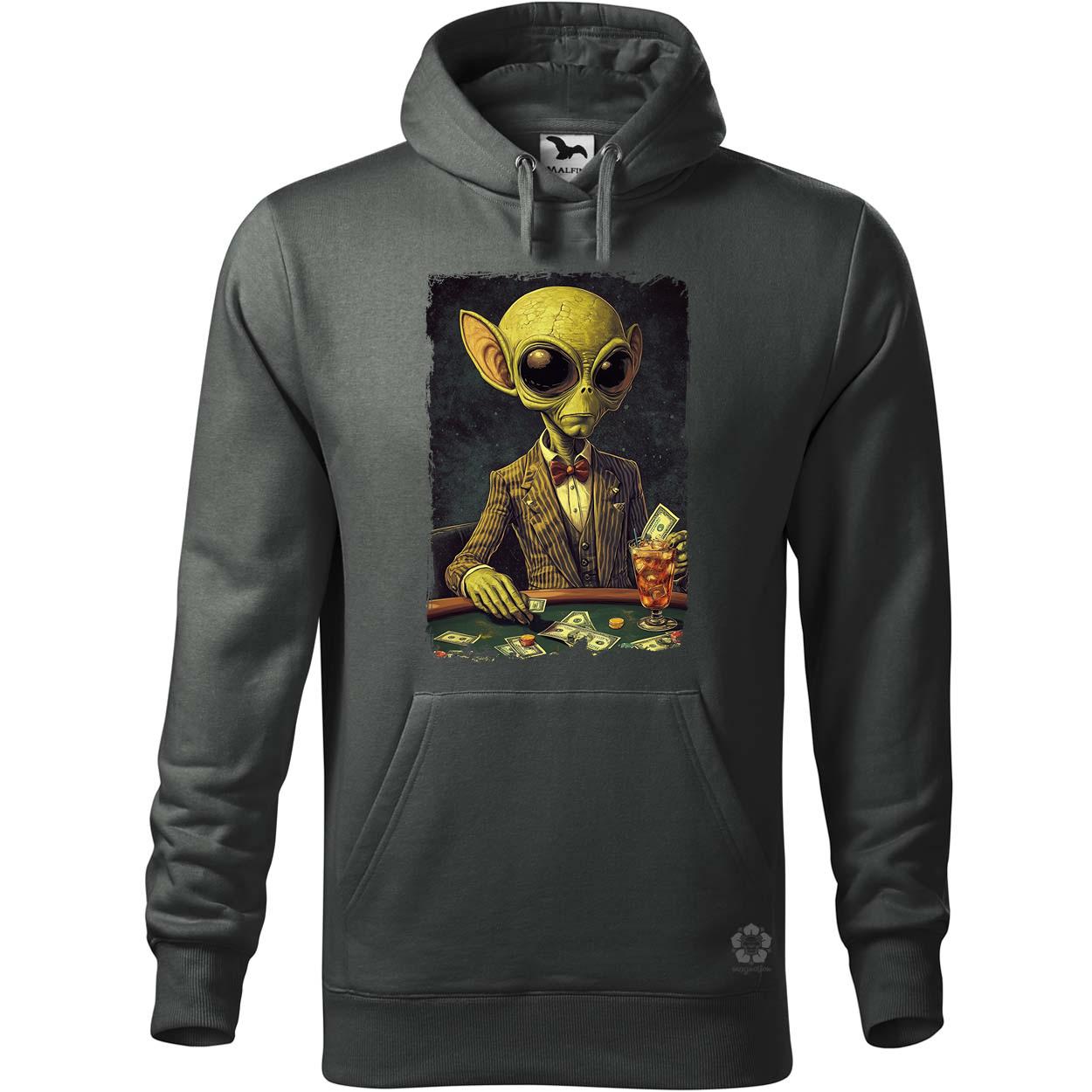 Alien póker v8 egyedi  pulóver 