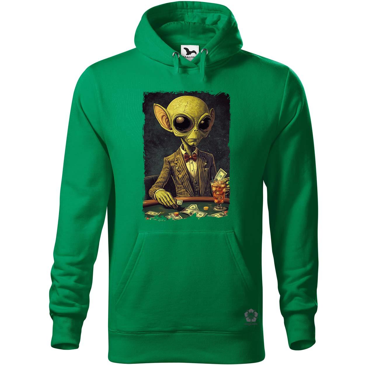 Alien póker v8 egyedi  pulóver 