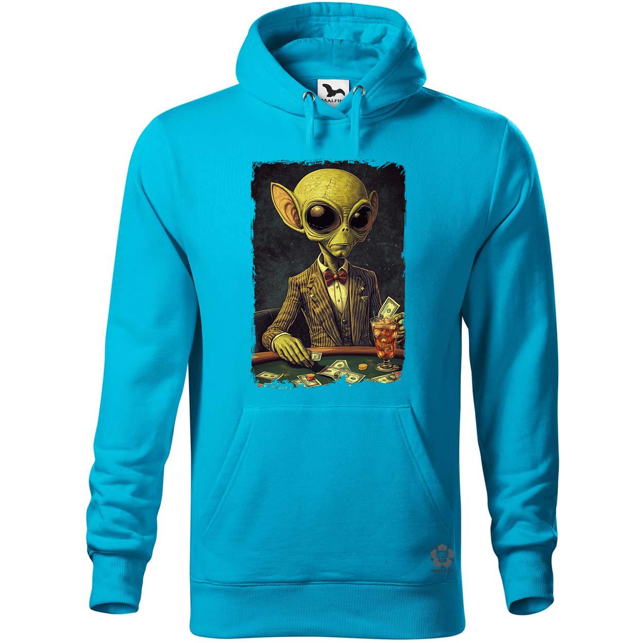 Alien póker v8 egyedi  pulóver 