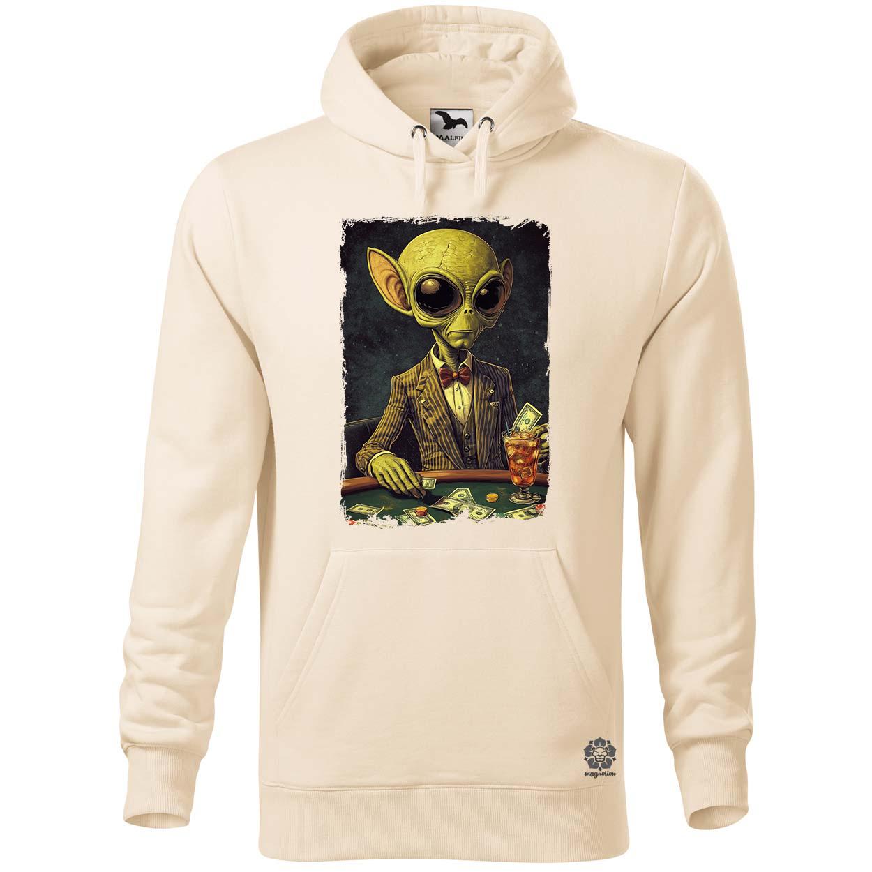 Alien póker v8 egyedi  pulóver 