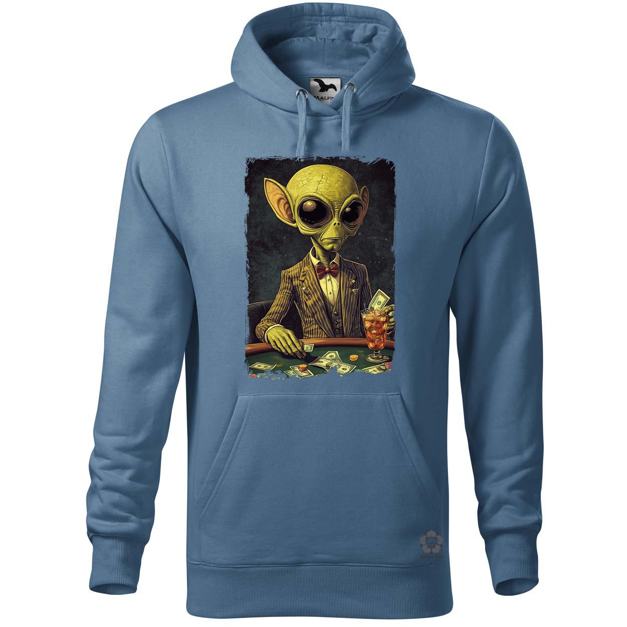 Alien póker v8 egyedi  pulóver 