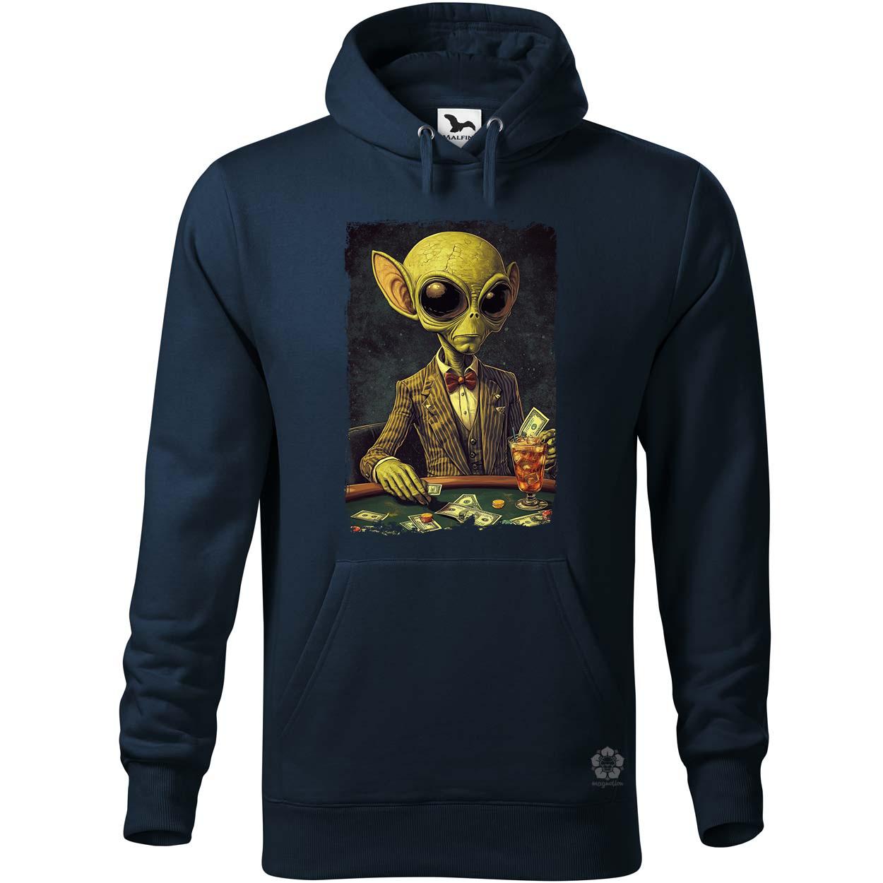 Alien póker v8 egyedi  pulóver 