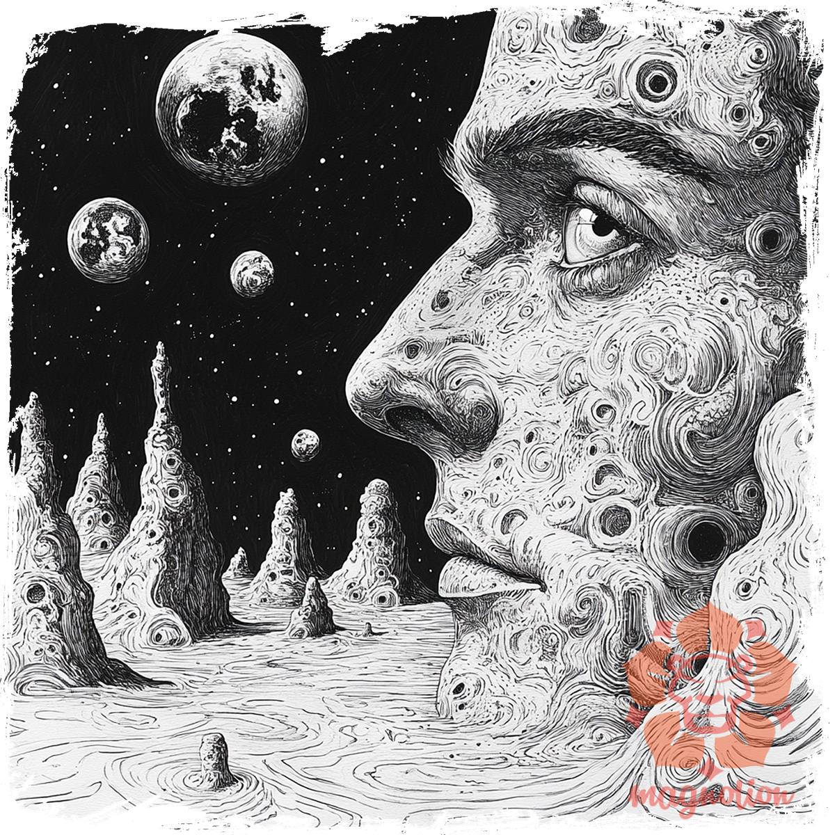 Ayahuasca utazás v20 egyedi  pulóver 