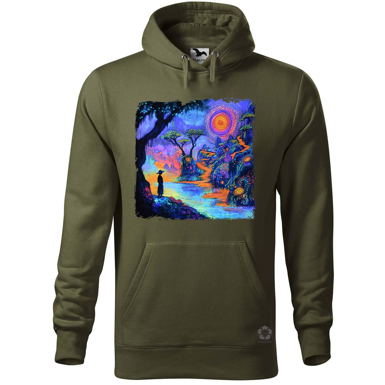 Ayahuasca utazás v3 egyedi  pulóver 