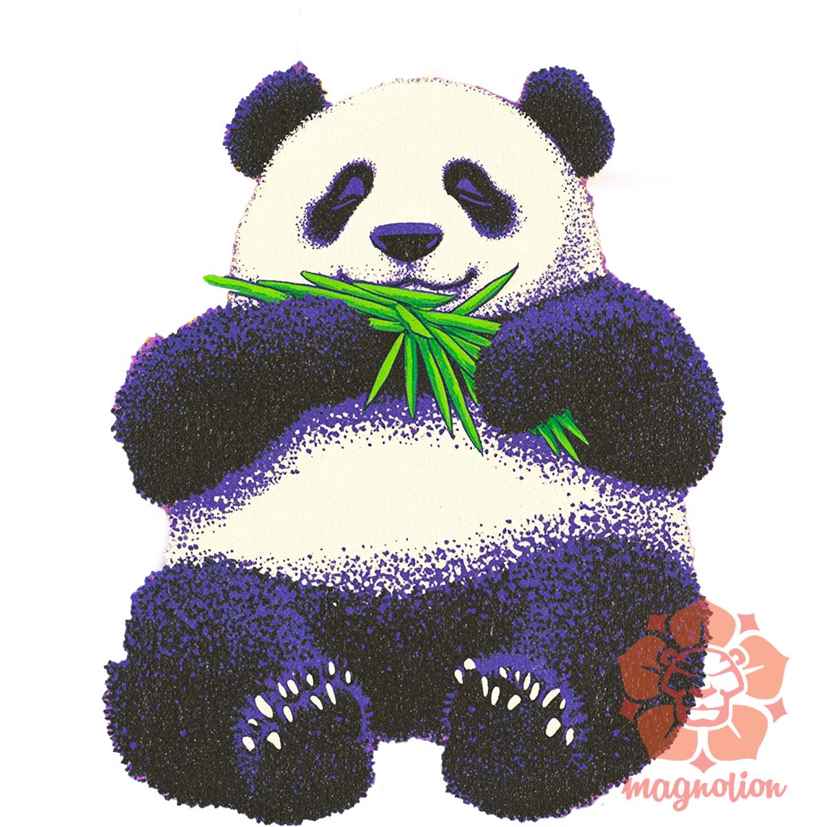 Cuki panda eszik v2 egyedi póló 