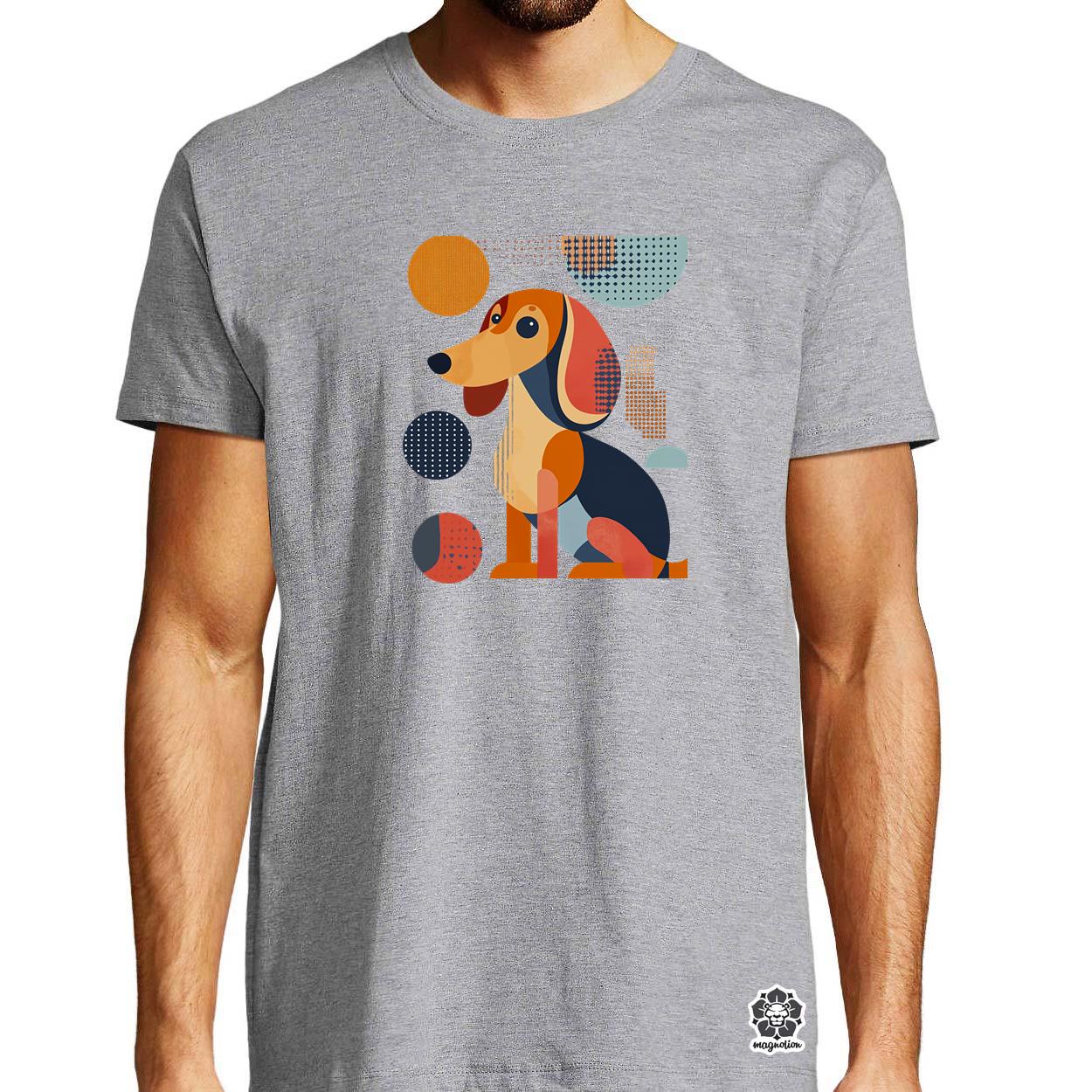 Pop art tacskó v3 egyedi póló 
