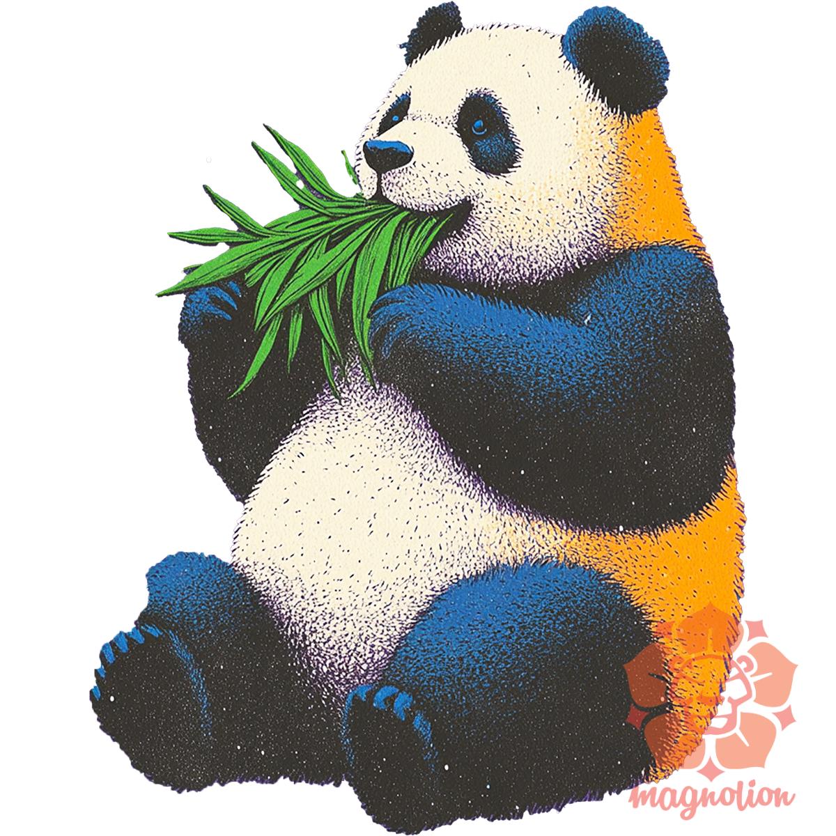 Cuki panda eszik v1 egyedi  pulóver 