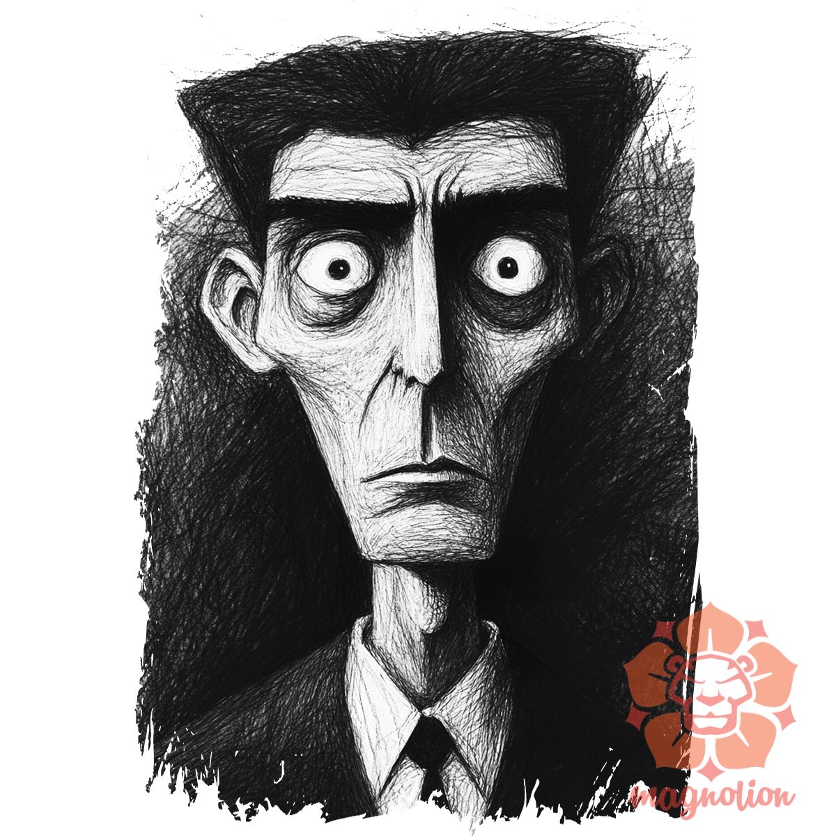 Kafka fanart v2 egyedi  pulóver 