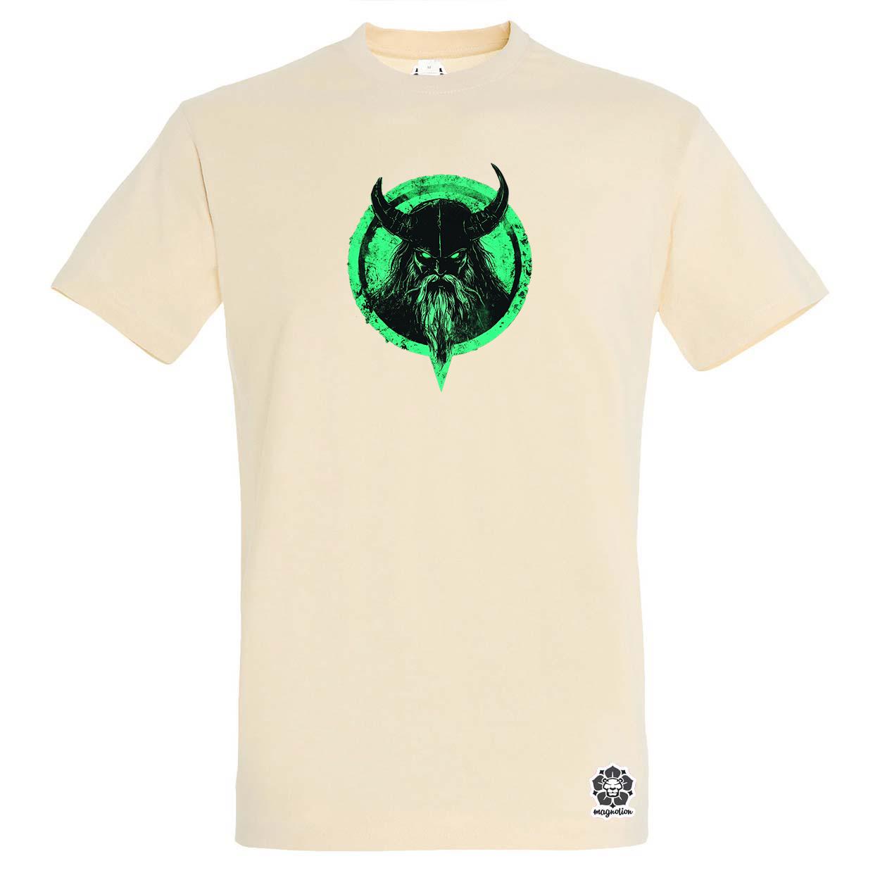 Foszforeszkáló viking v1 egyedi póló 