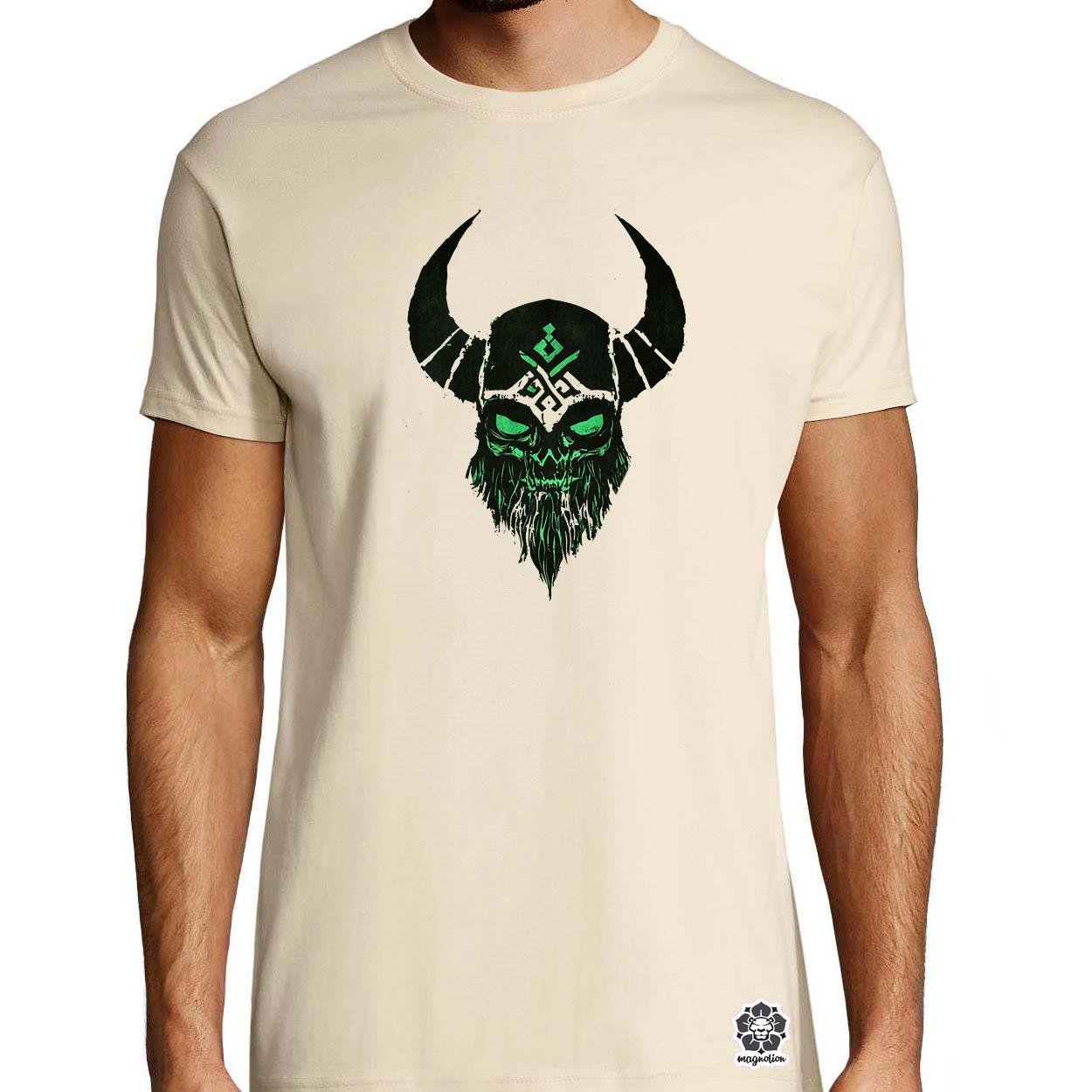 Foszforeszkáló viking v2 egyedi póló 