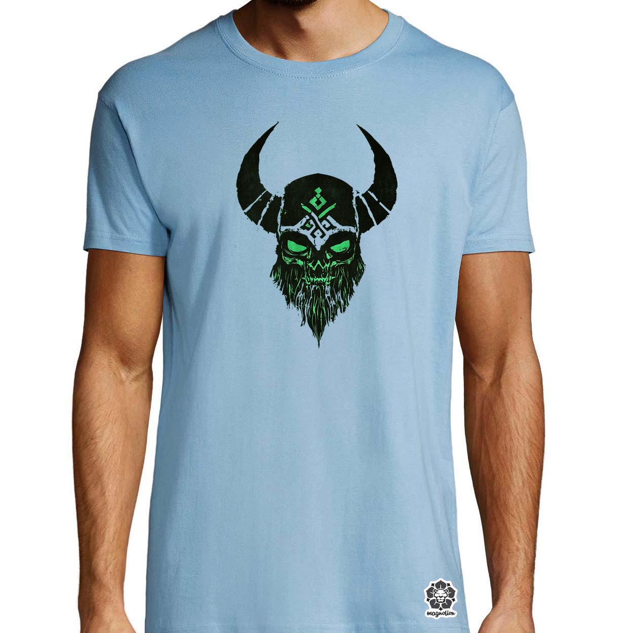Foszforeszkáló viking v2 egyedi póló 