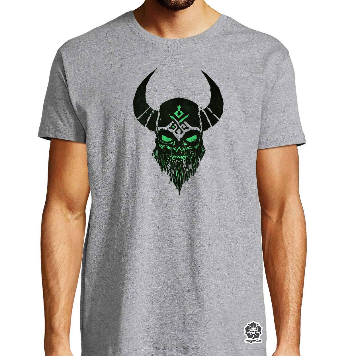 Foszforeszkáló viking v2 egyedi póló 