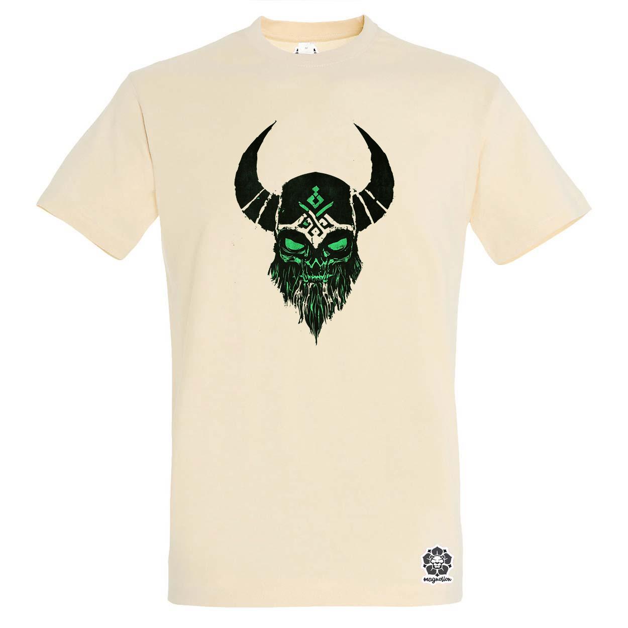 Foszforeszkáló viking v2 egyedi póló 