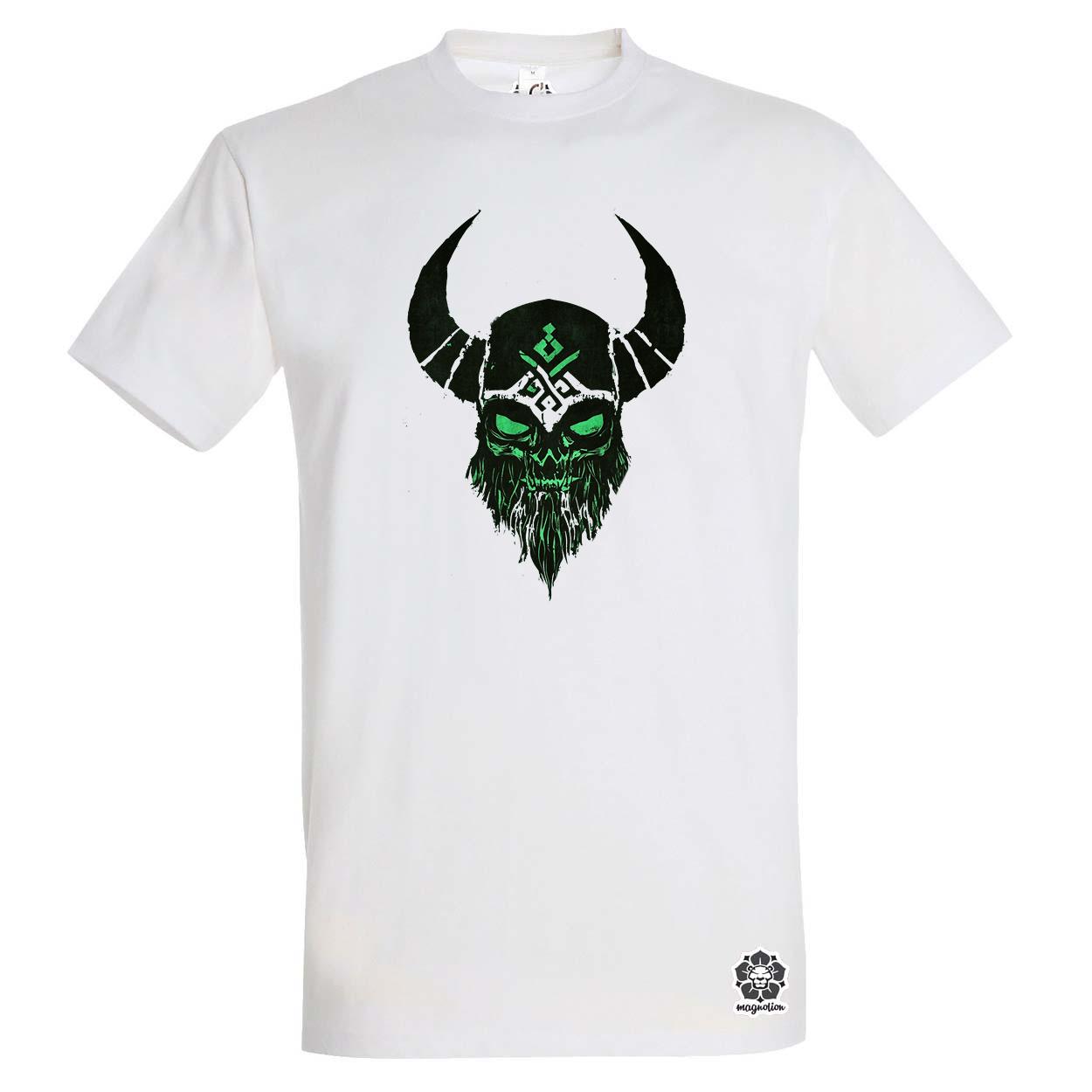 Foszforeszkáló viking v2 egyedi póló 