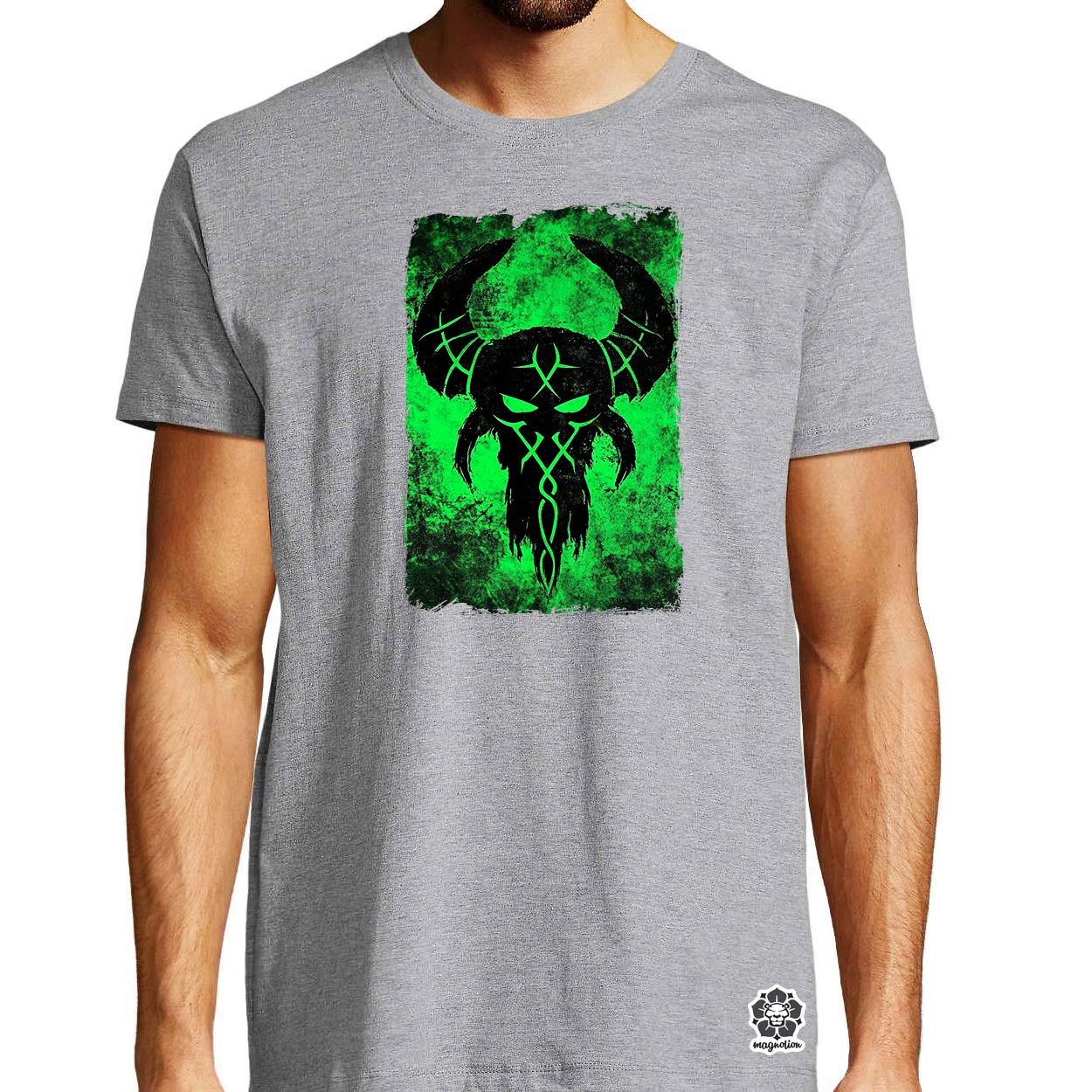 Foszforeszkáló viking v4 egyedi póló 