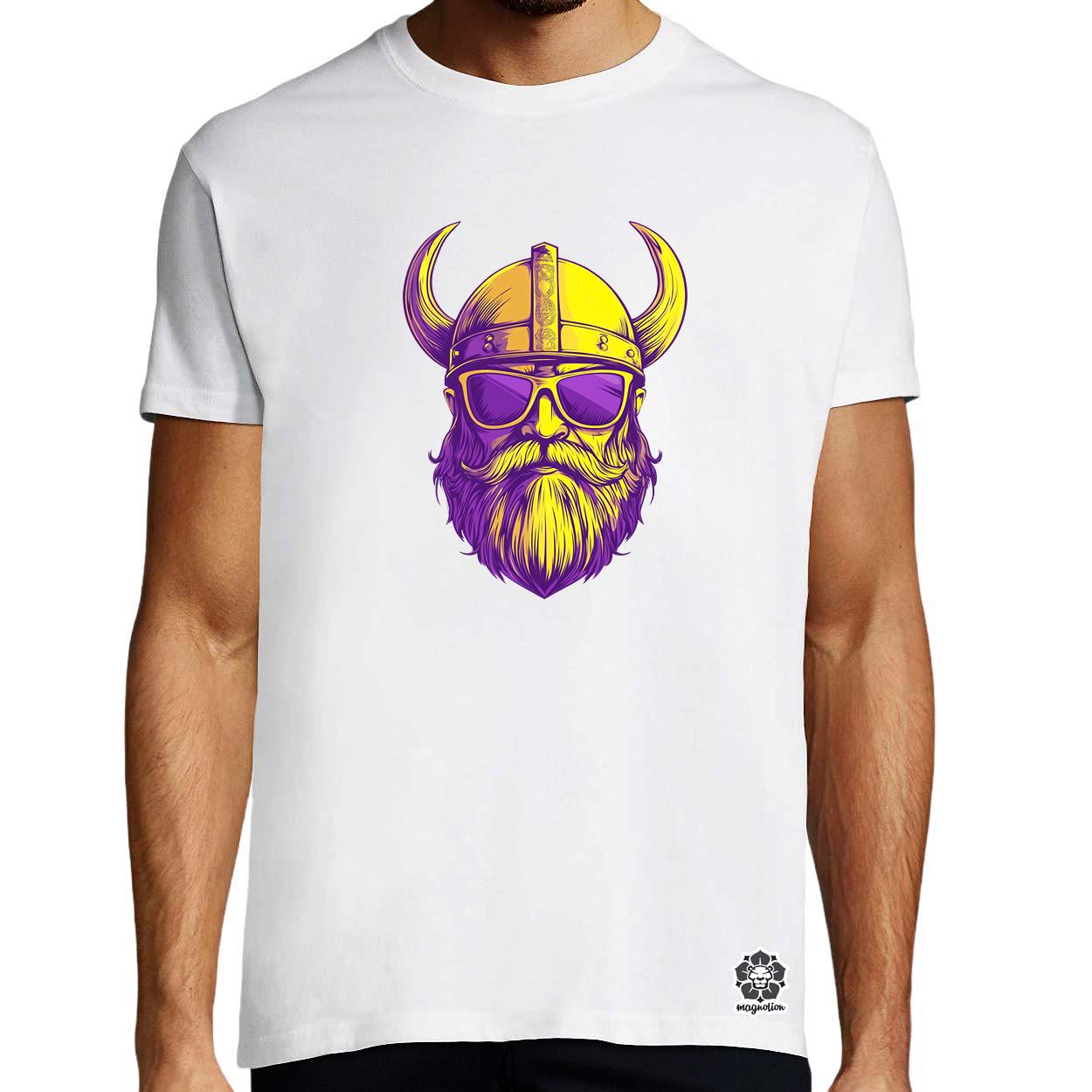Laza Viking v1 egyedi póló 