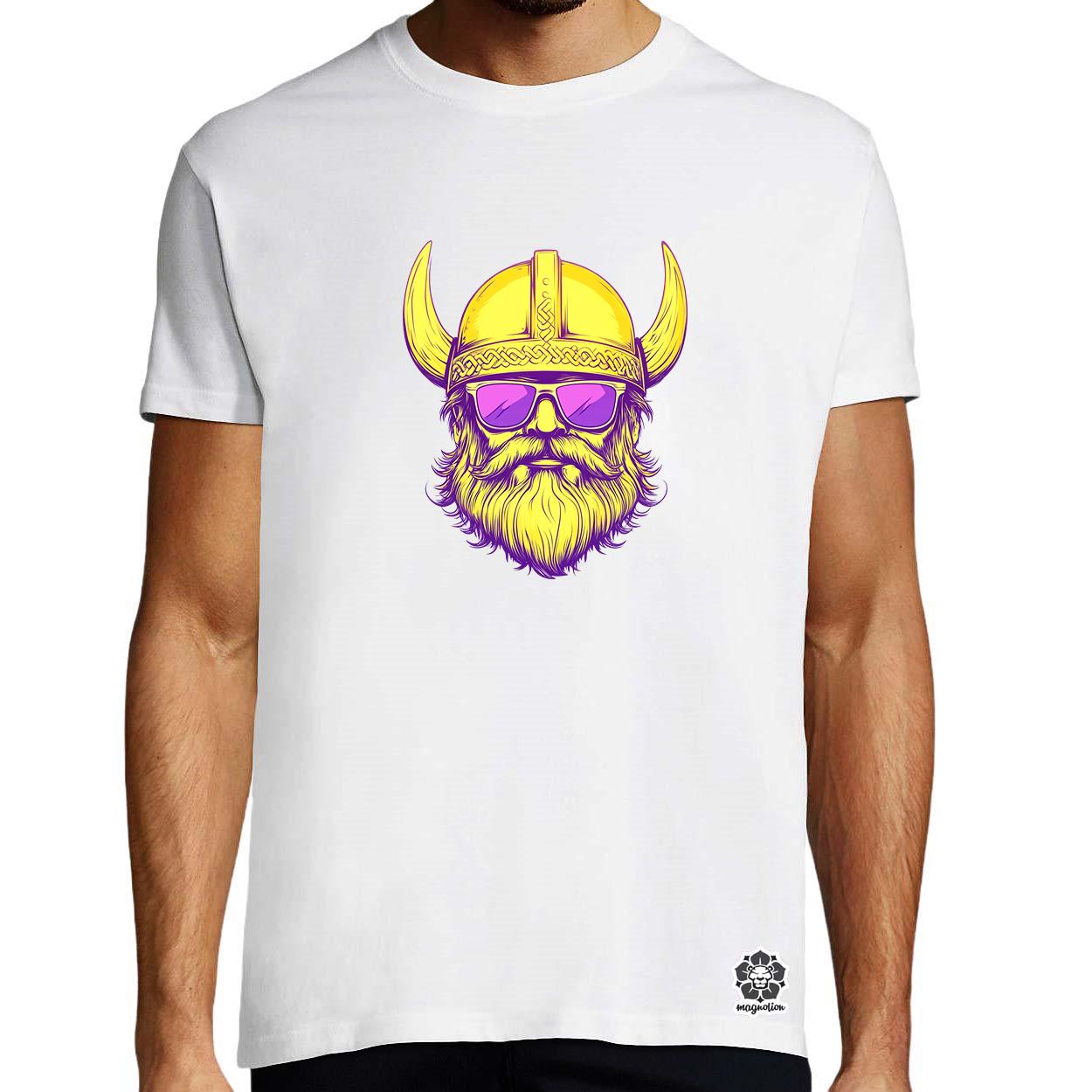 Laza Viking v2 egyedi póló 