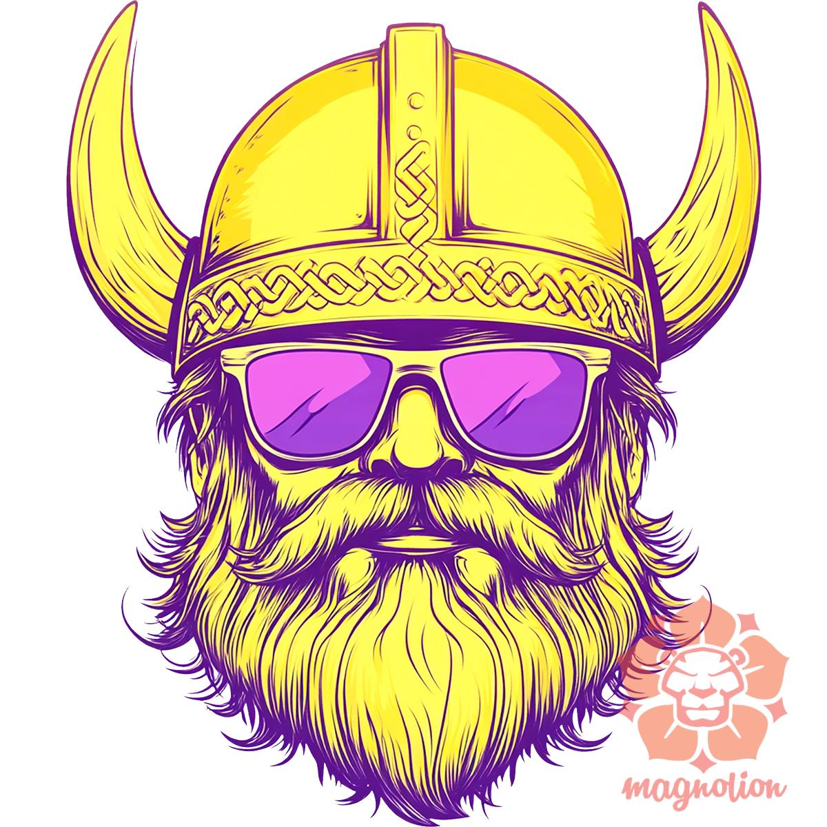 Laza Viking v2 egyedi póló 