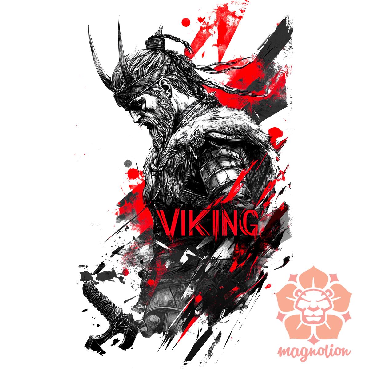 Viking plakát v3 egyedi póló 