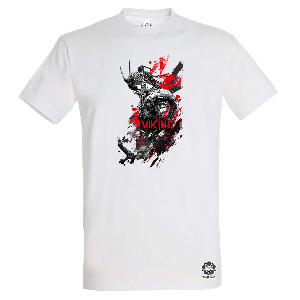 Viking plakát v3 egyedi póló 