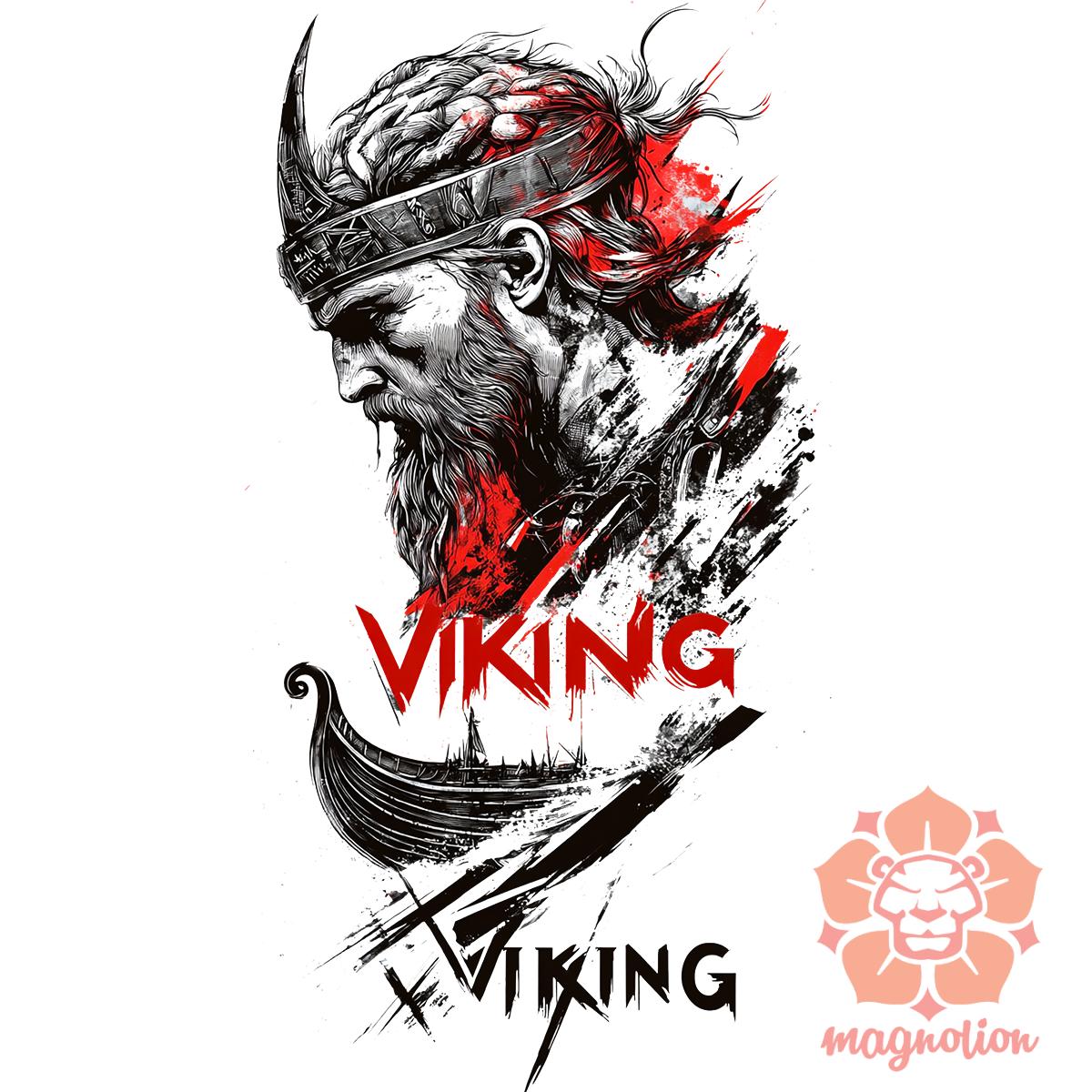Viking plakát v4 egyedi póló 