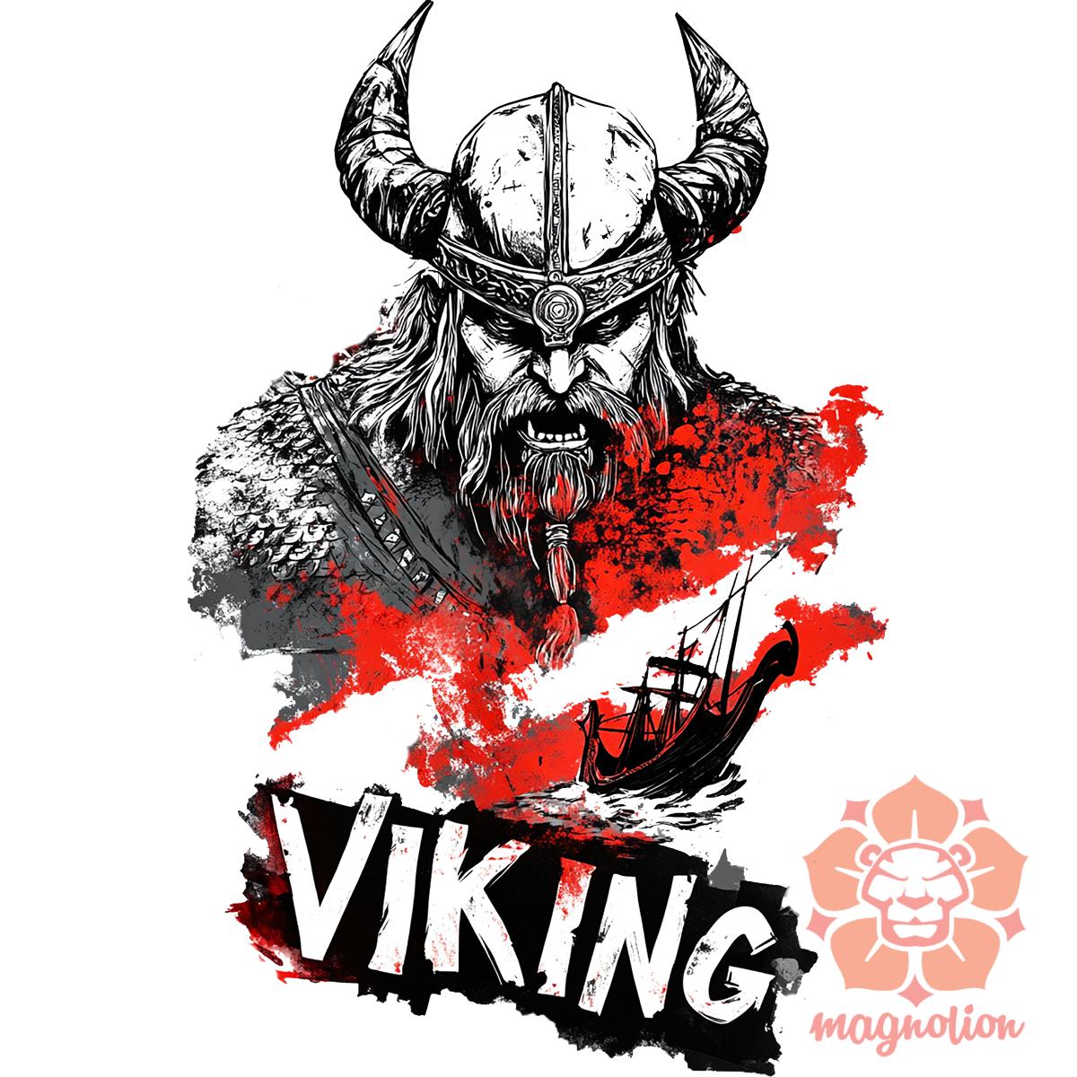 Viking plakát v7 egyedi póló 