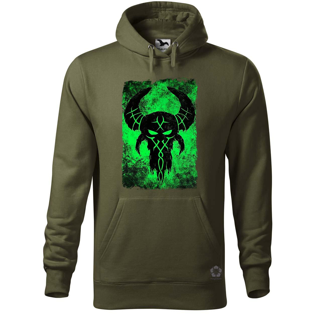 Foszforeszkáló viking v4 egyedi  pulóver 