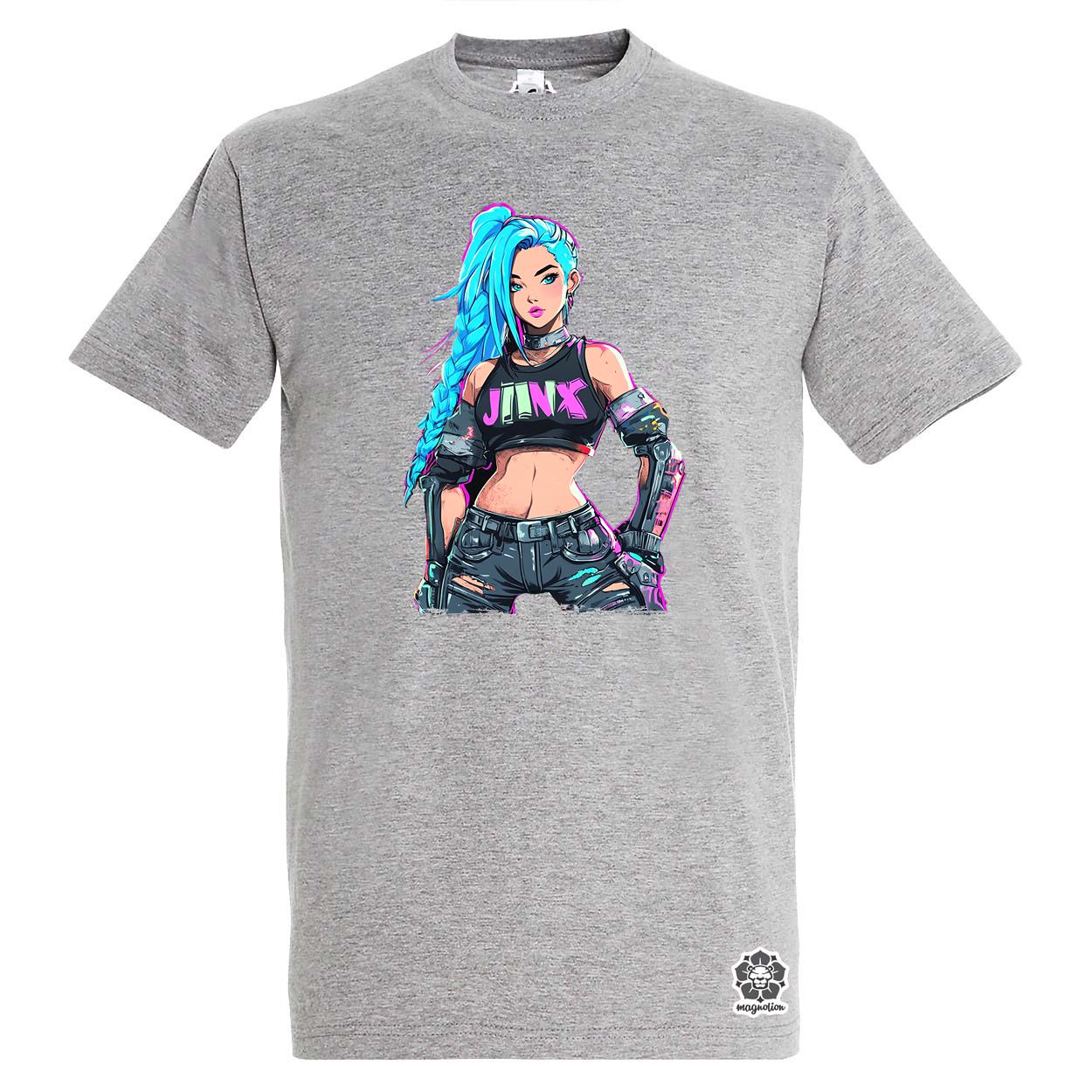 Anime Jinx fanart v1 egyedi póló 