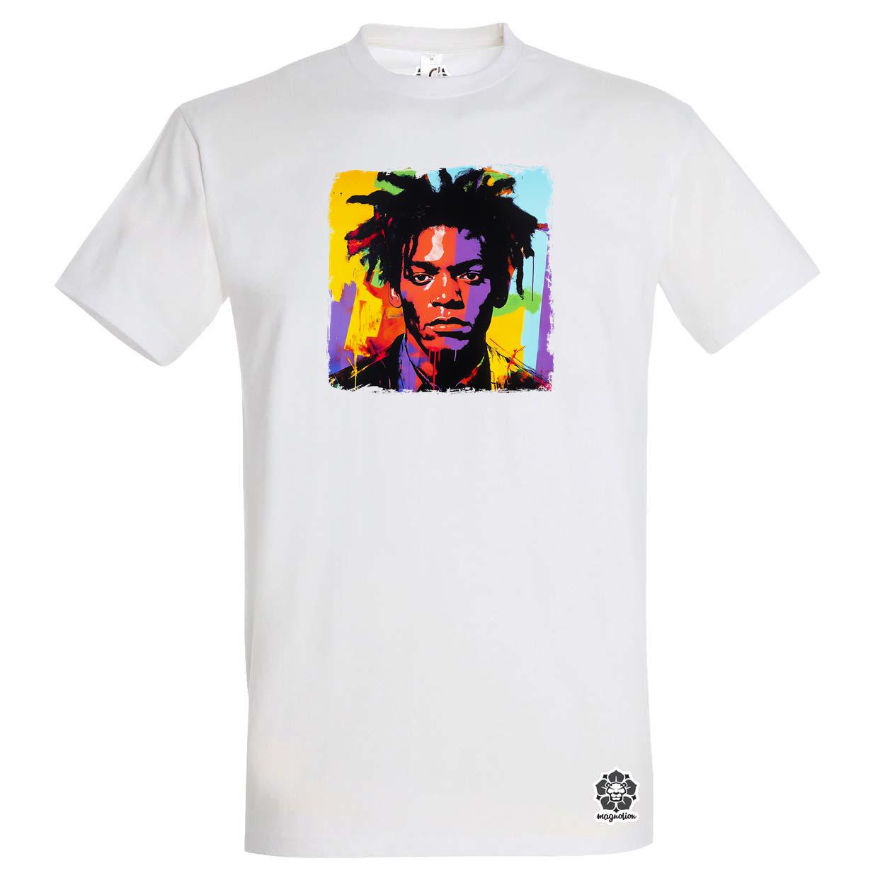 Basquiat pop art v1 egyedi póló 