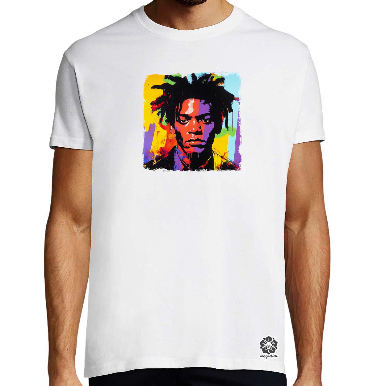 Basquiat pop art v1 egyedi póló 