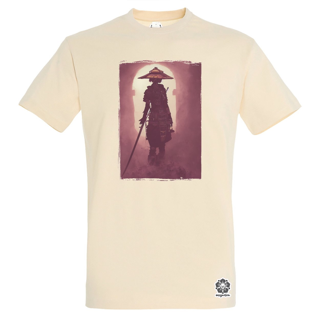 Női steampunk szamuráj v1 egyedi póló 