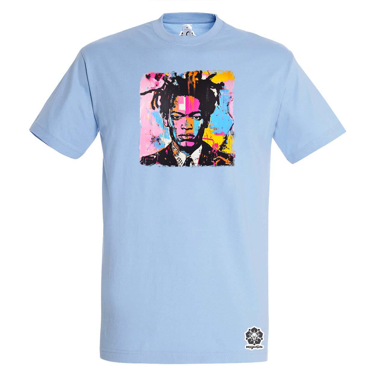 Basquiat pop art v2 egyedi póló 