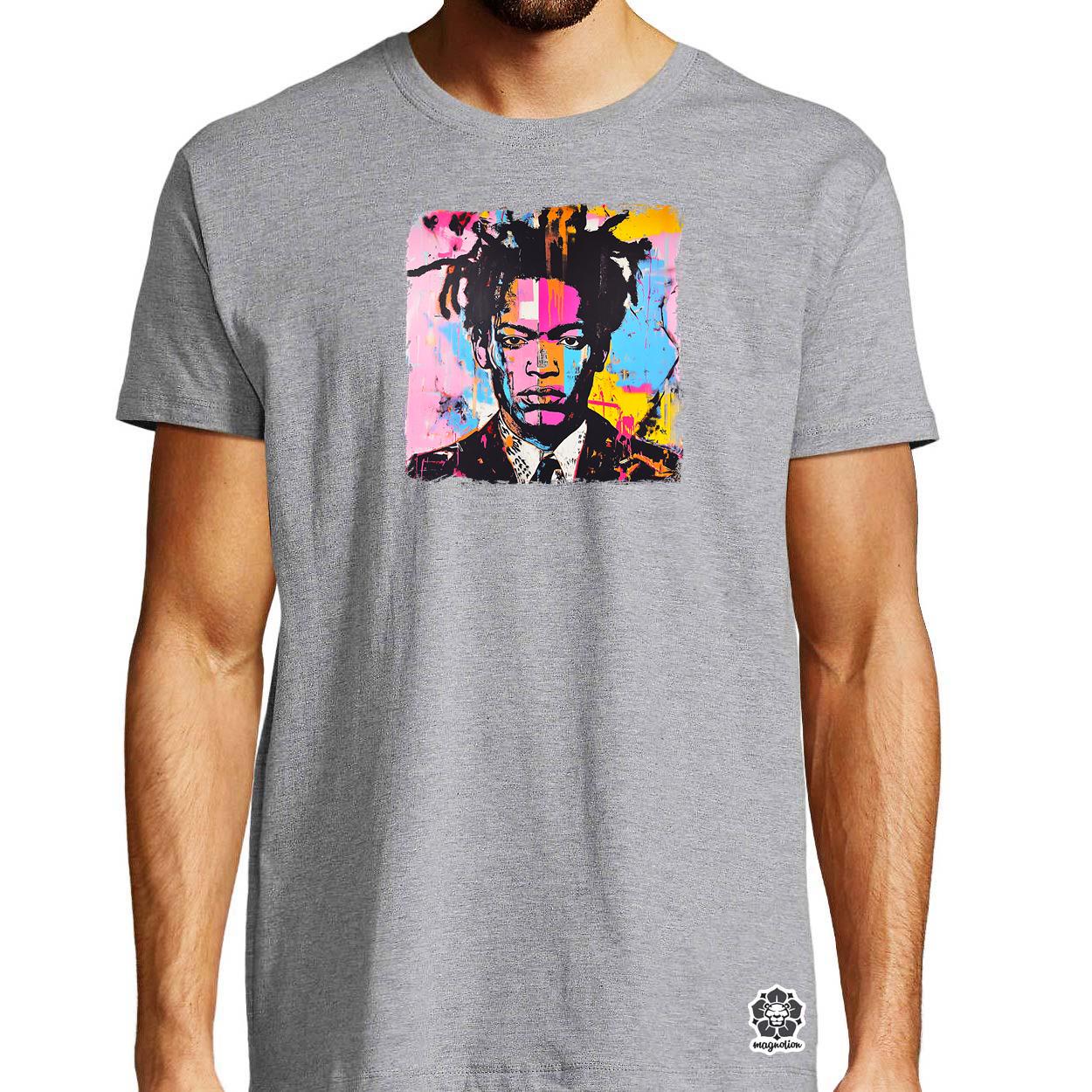 Basquiat pop art v2 egyedi póló 