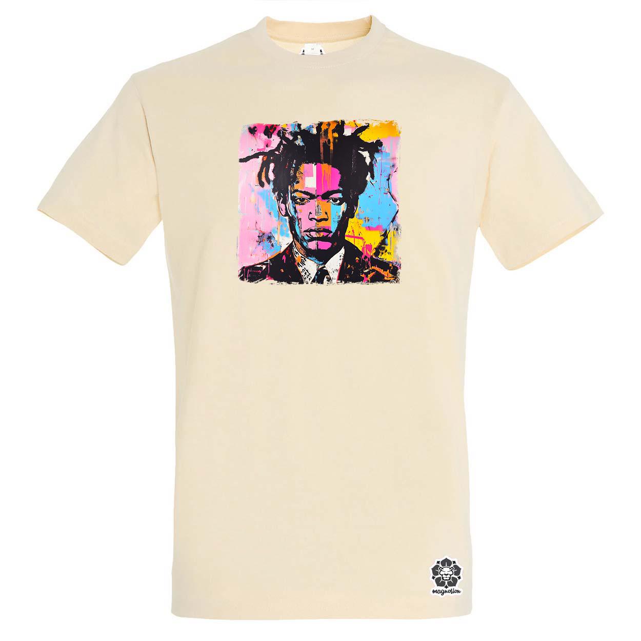 Basquiat pop art v2 egyedi póló 