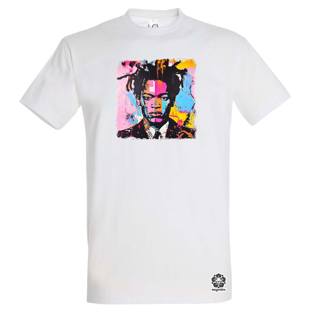Basquiat pop art v2 egyedi póló 