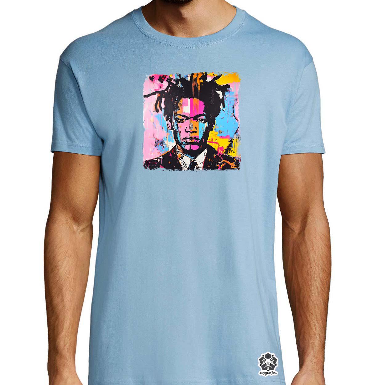 Basquiat pop art v2 egyedi póló 