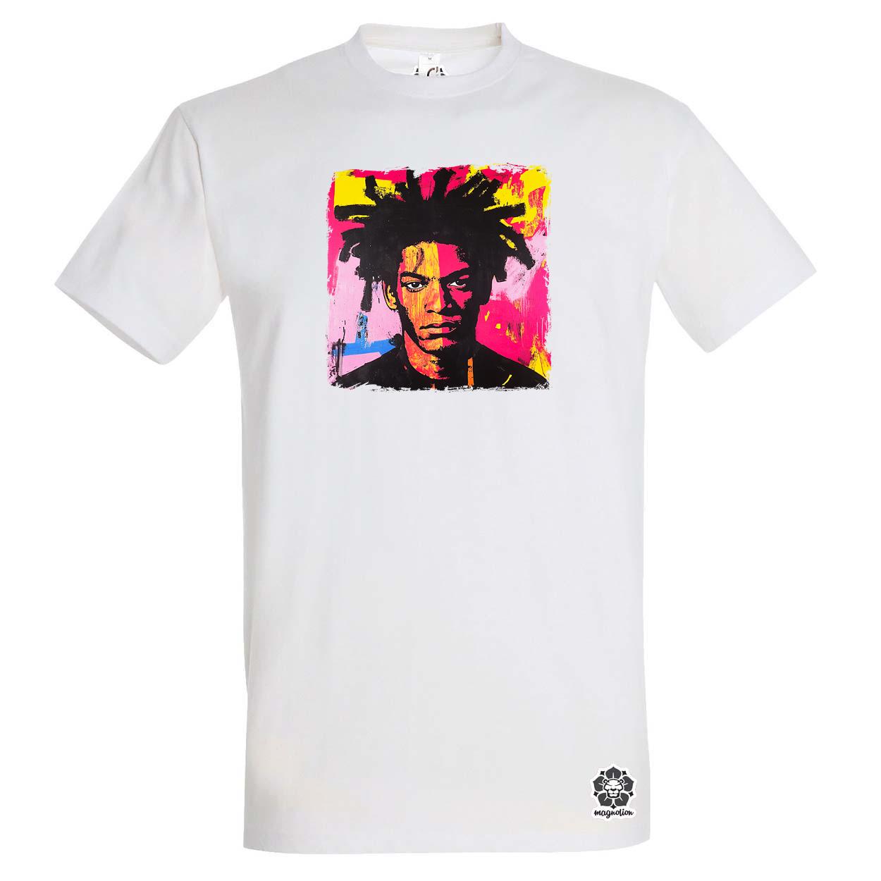 Basquiat pop art v3 egyedi póló 